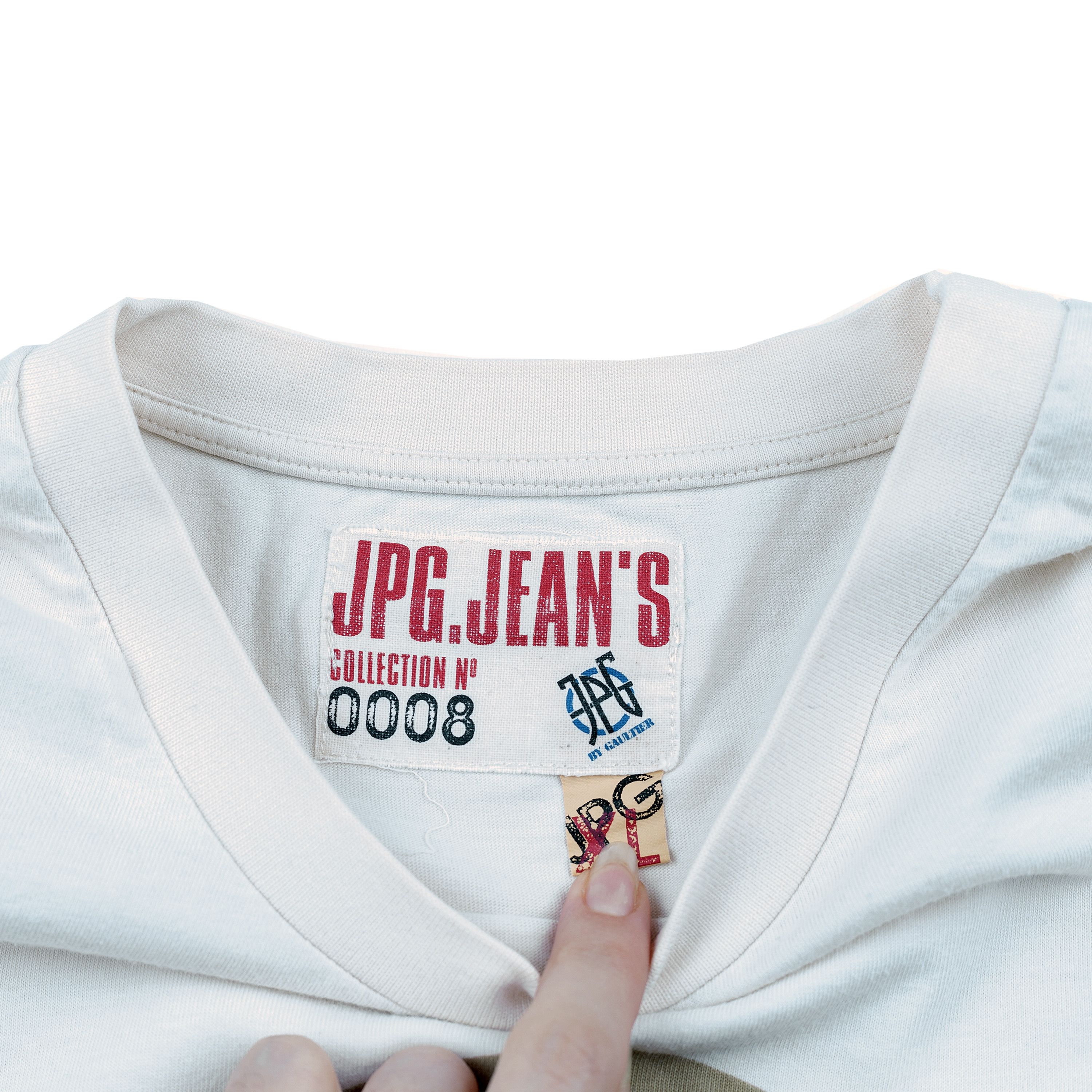 Jean Paul Gaultier Jean Paul Gaultier Beige Long Sleeve Shirt Size US XL / EU 56 / 4 - 3 Thumbnail