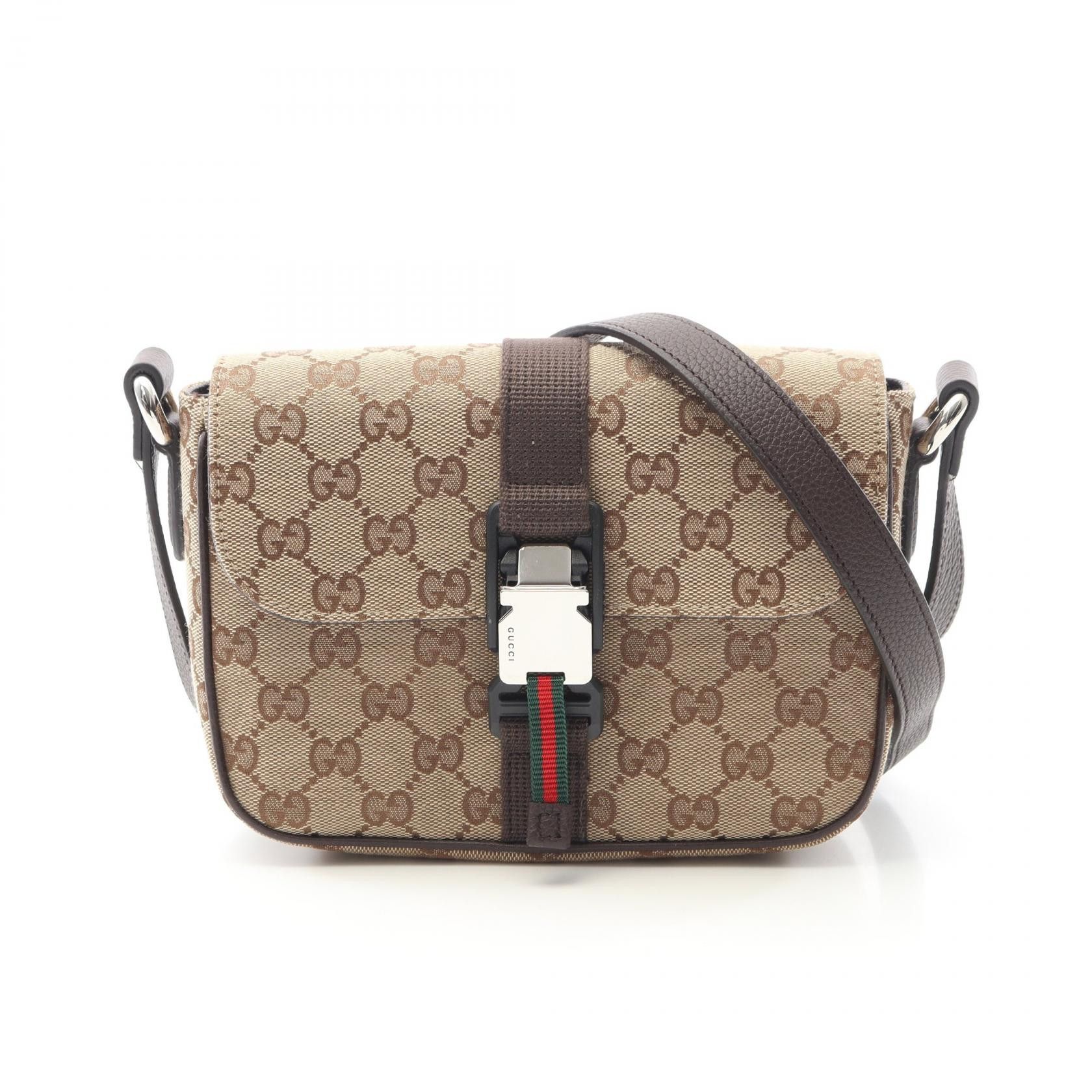 Gucci Gucci Gucci GG Canvas Crossbody Bag Textile Crossbody Bag 802100FADUS9857 DUTY FREE for USA Size ONE SIZE - 1 Thumbnail