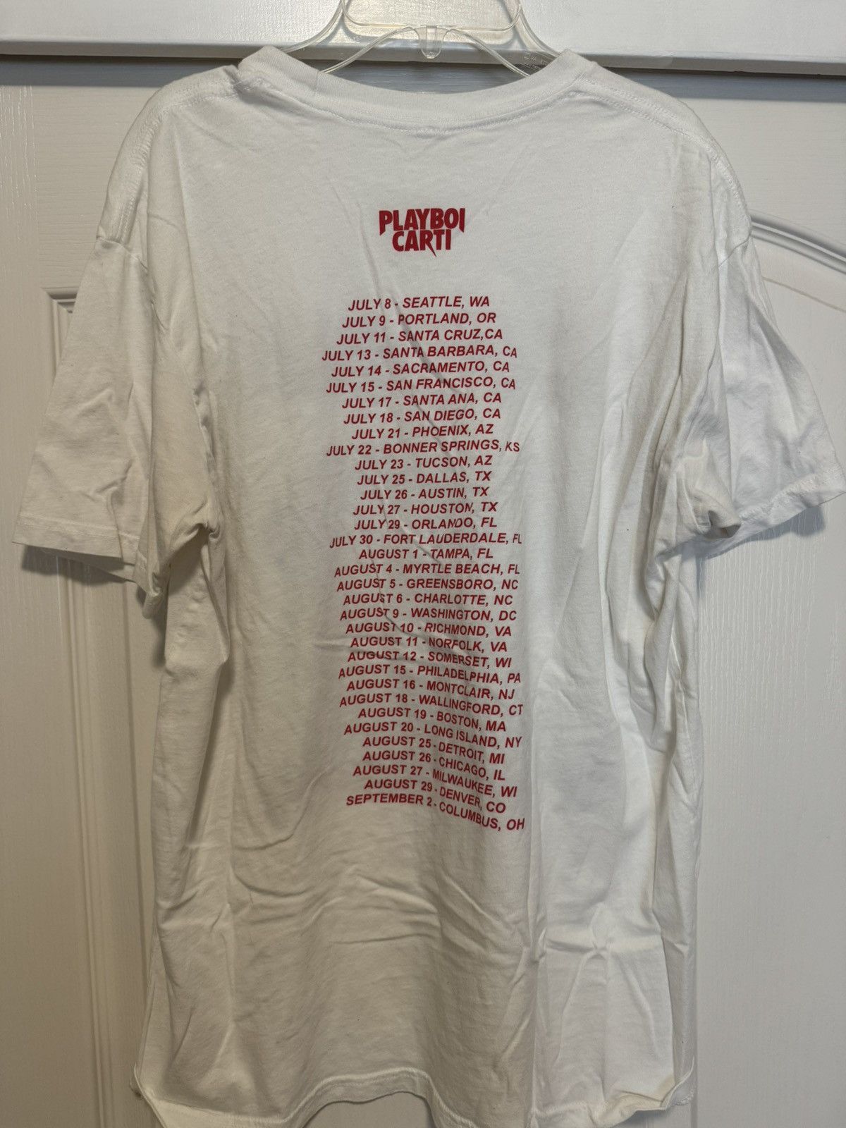Playboi Carti Playboi Carti 2017 Tour Merch Size US L / EU 52-54 / 3 - 2 Thumbnail