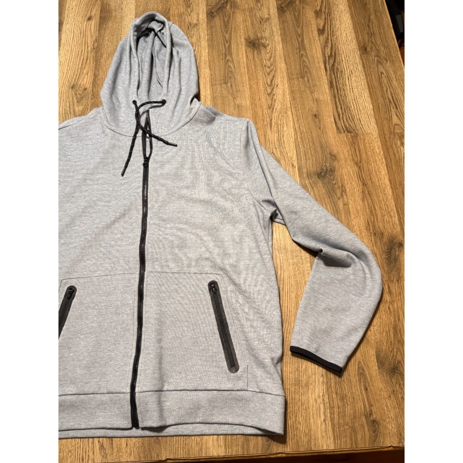 Tek Gear Tek Gear Sweatshirt Mens Size Large Blue Black Full Zip Essential Fleece Size US L / EU 52-54 / 3 - 4 Thumbnail