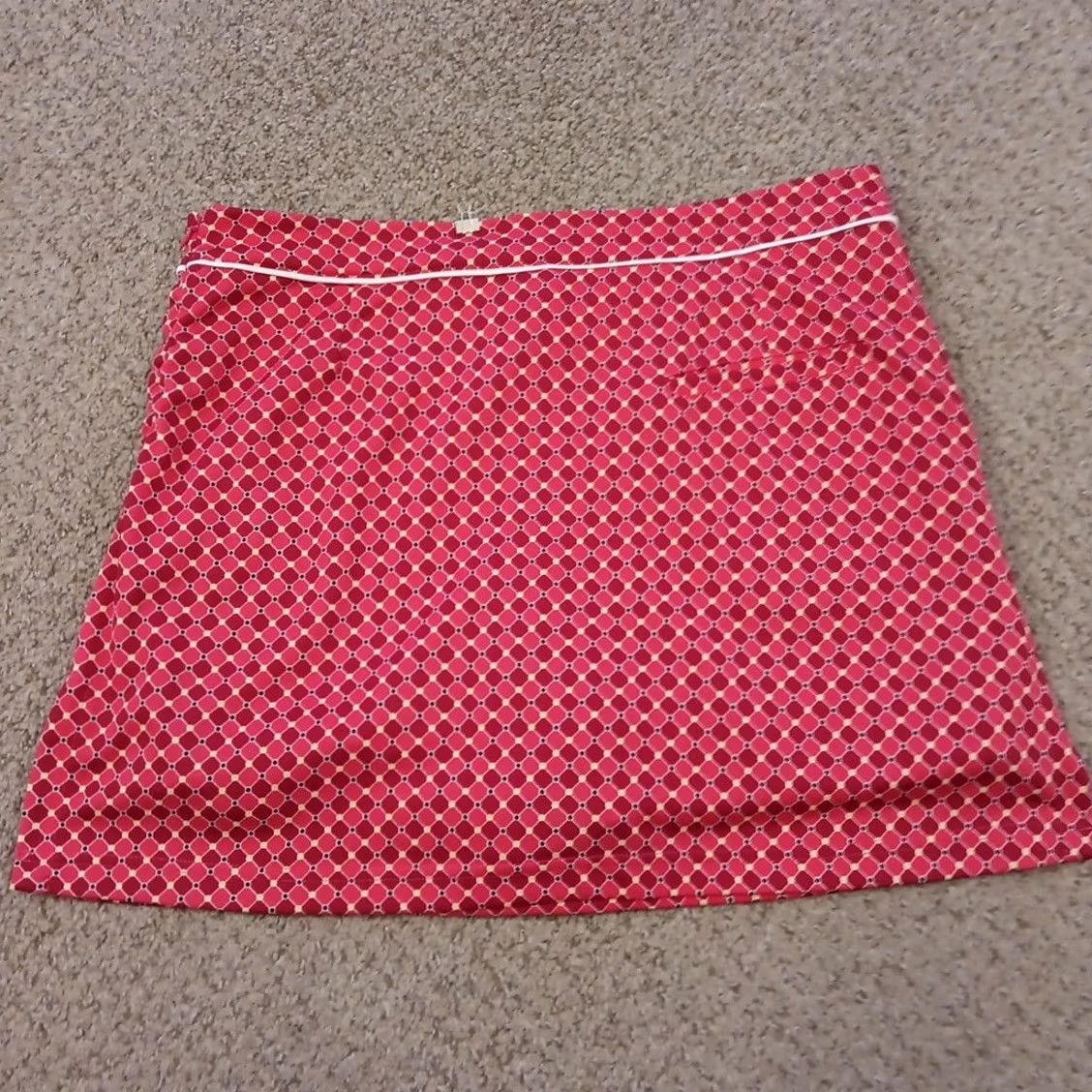 Pinko Tehama Skort Short A-Line Zip Pink Polyester 8 Womens Size 30" / US 8 / IT 44 - 7 Thumbnail