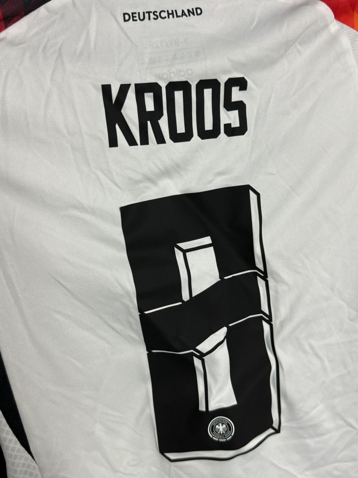 Adidas KIDS New Germany 24/25 Home Kroos Football Jersey T-Shirt Size US XS / EU 42 / 0 - 3 Thumbnail