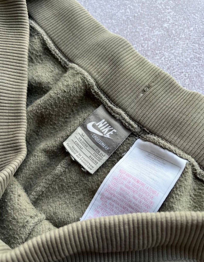 Nike × Vintage Vintage Nike Baggy Cotton Trackpants Y2K M Size US 32 / EU 48 - 3 Thumbnail