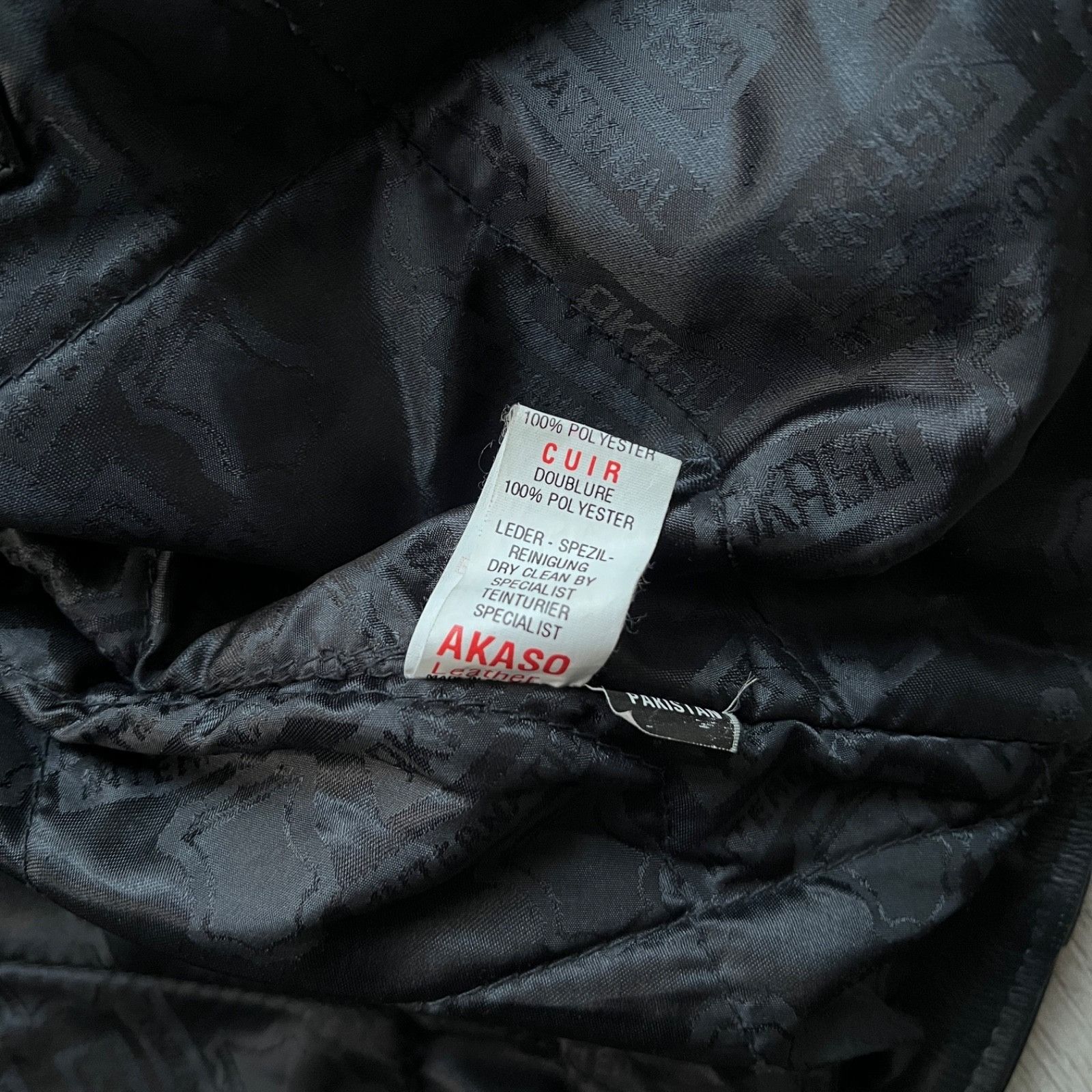 Leather Akaso Vintage Leather Motorcycle Biker Jacket 9722AC Size US M / EU 48-50 / 2 - 13 Thumbnail