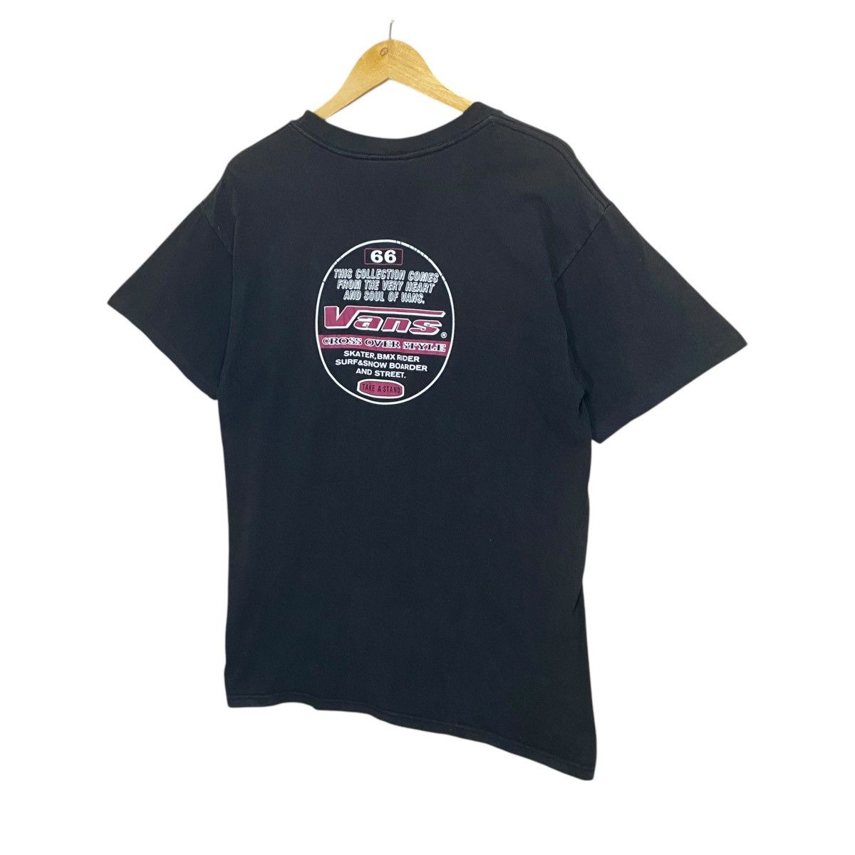 Vans × Vintage × Welcome Skateboards Vintage Vans Big Logo Shortsleeve Tee Size US M / EU 48-50 / 2 - 3 Thumbnail