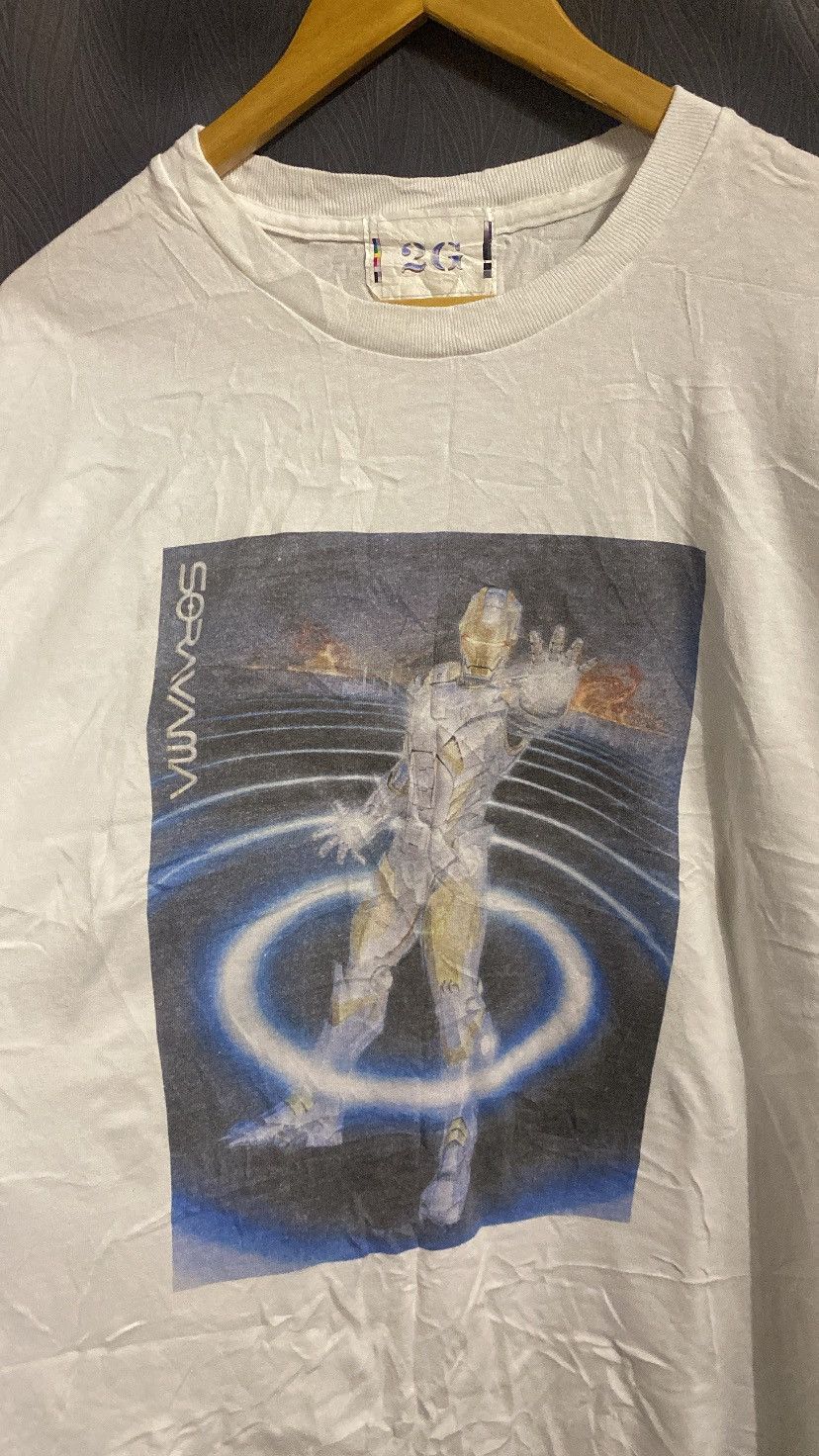 Club Sorayama HAJIME SORAYAMA X MARVEL IRON MAN PHOTO TEE TSHIRT Size US L / EU 52-54 / 3 - 2 Thumbnail