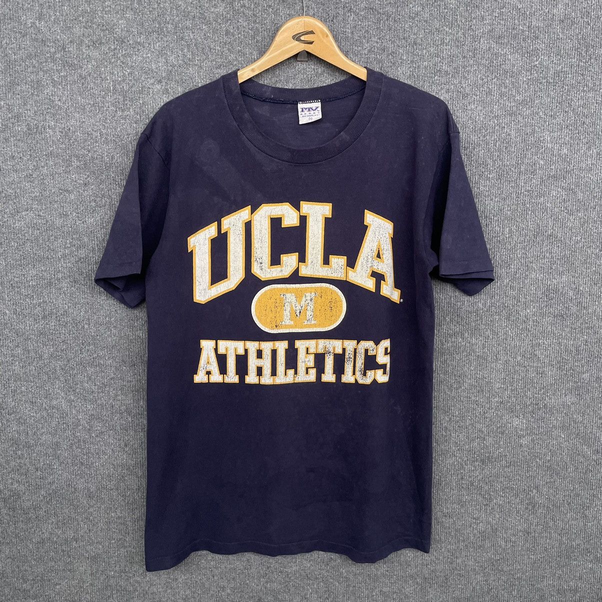 Vintage 1990s UCLA Athletics T Shirt Size US M / EU 48-50 / 2 - 1 Thumbnail