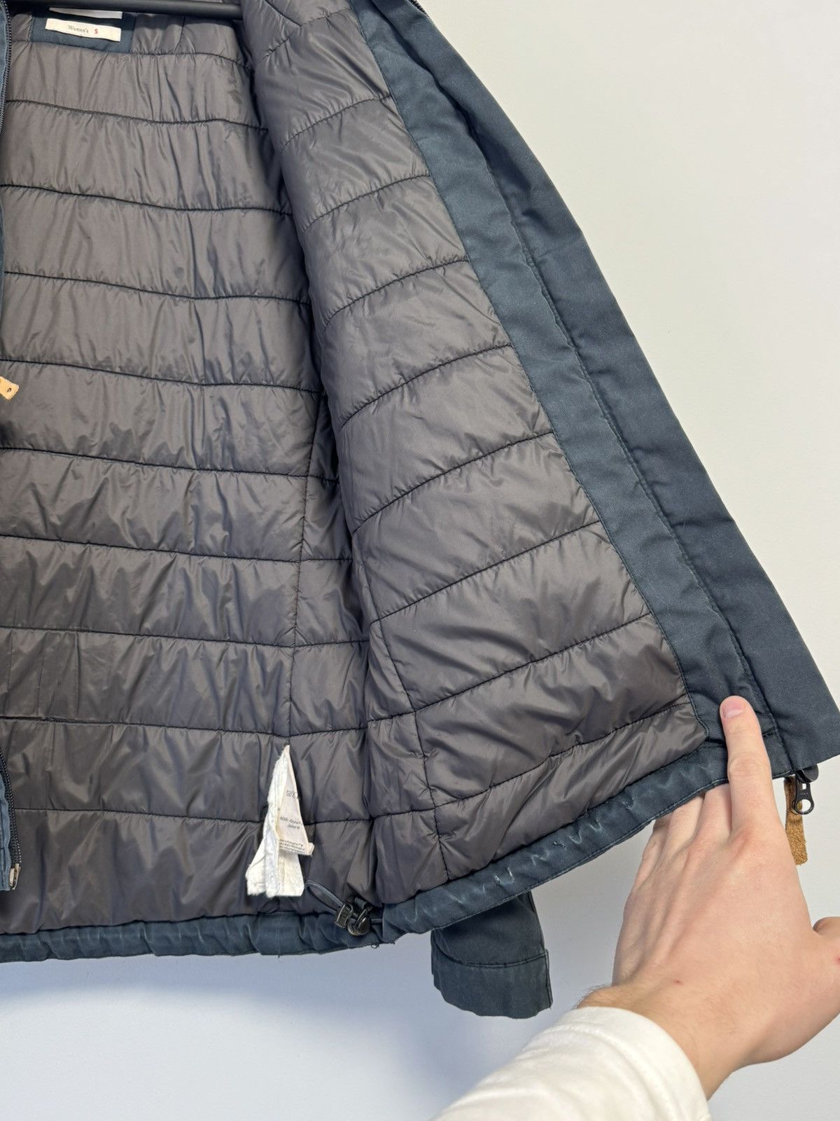 Fjallraven Fjallraven G1000 Kiruna Padded Jacket Full Zip Hooded Size S / US 4 / IT 40 - 16 Thumbnail