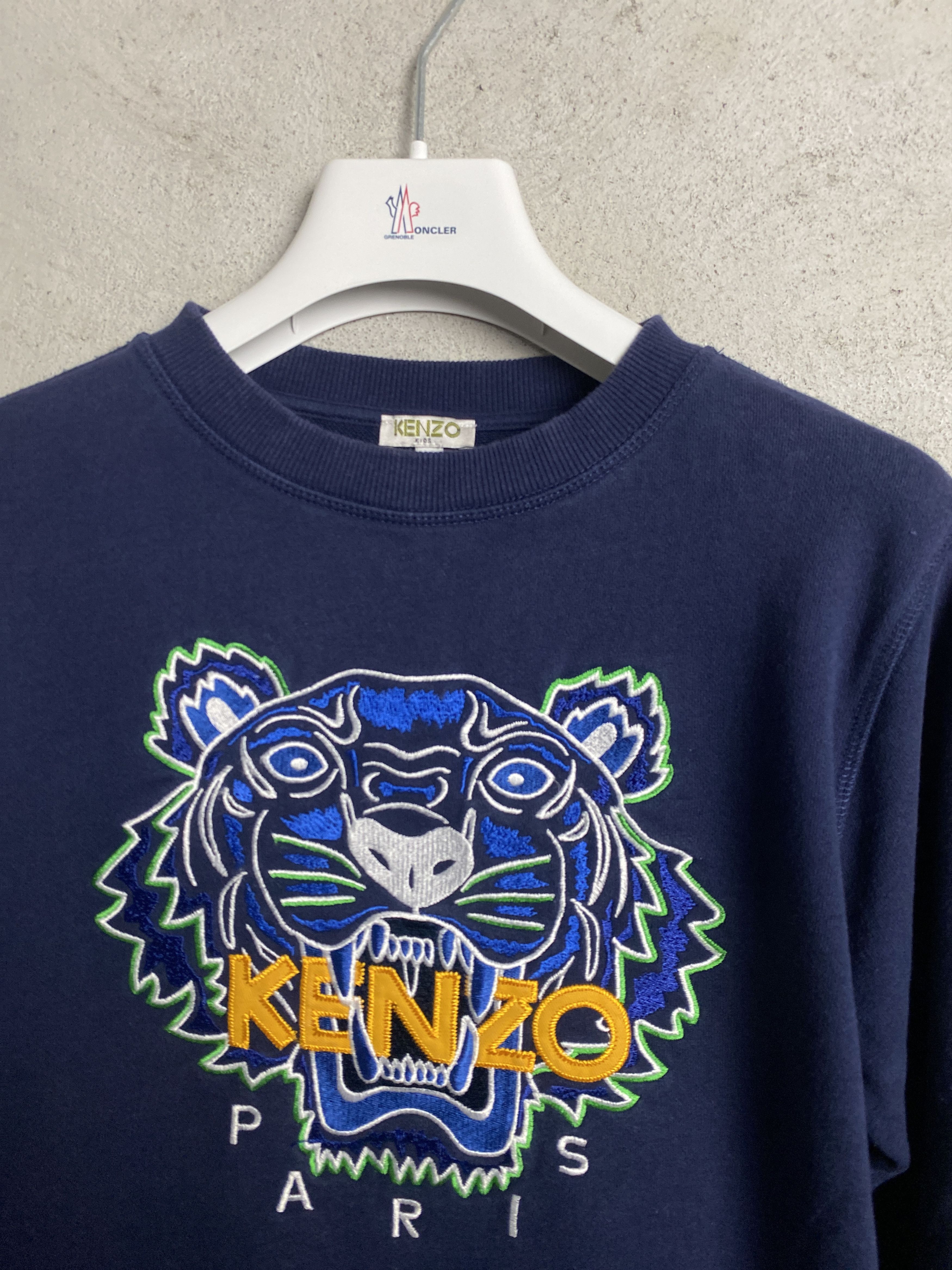 Kenzo Kenzo tiger big logo embroidery t-shirt tee Size US XXS / EU 40 - 2 Thumbnail