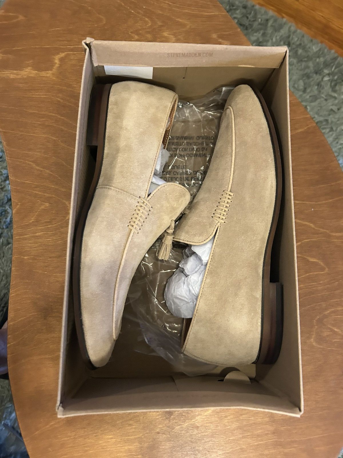 Steve Madden Steve Madden Ondre Sand Suede Loafer Size US 9.5 / EU 42-43 - 7 Thumbnail