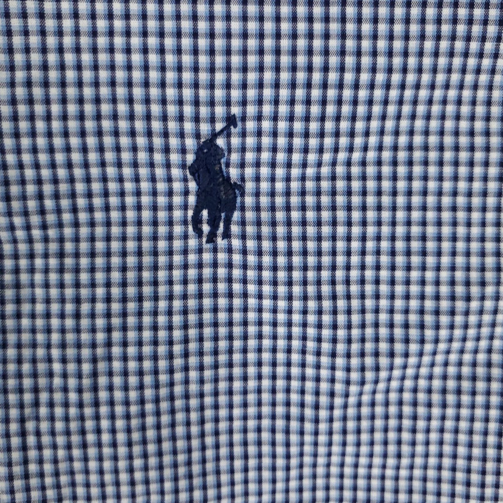 Ralph Lauren Ralph Lauren Shirt Mens Size 15.5 Blue Pony Dress Button-Down Long Sleeve Non-Iron Regular Fit Casual/Workwear Mens Size 40R - 3 Thumbnail