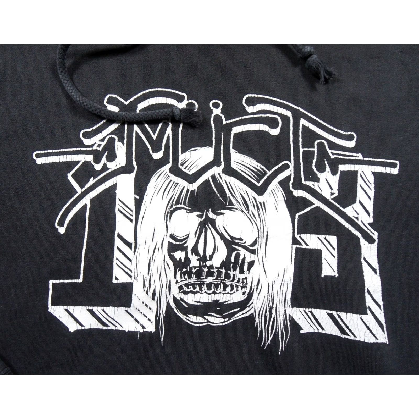 FUCT FUCT Hoodie Men Medium Black Hoodie Pullover Streetwear Skull BDU Faded Worn Size US M / EU 48-50 / 2 - 2 Thumbnail