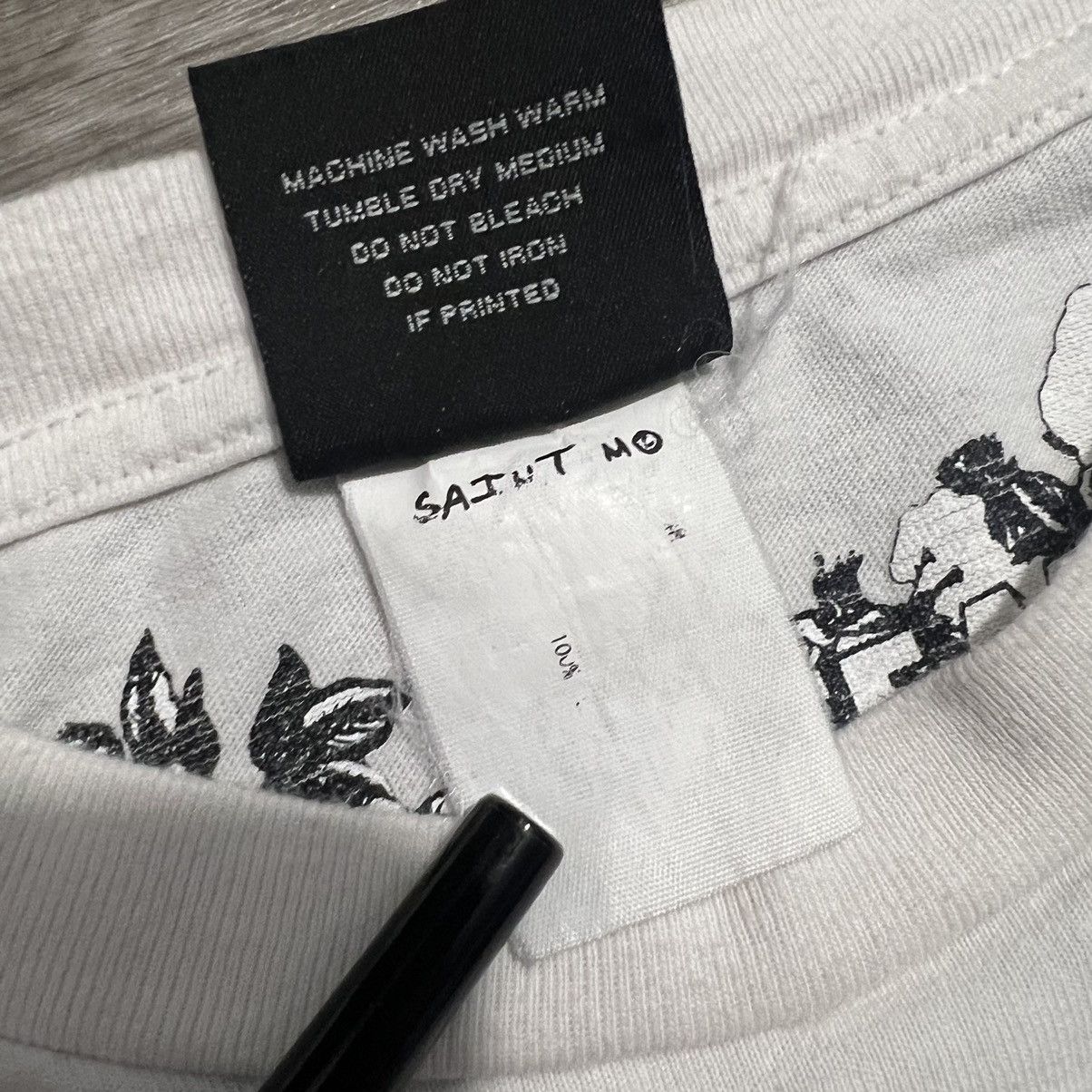 DENIM TEARS × Saint Michael Saint Michael Denim Tears Longsleeve Size US L / EU 52-54 / 3 - 7 Thumbnail