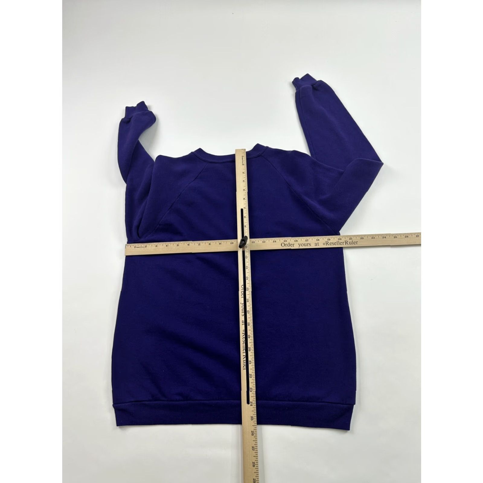Jerzees VINTAGE Myrtle Beach South Carolina Sweatshirt Adult Large Purple JERZEES USA Crew Neck Pullover Long Sleeve Women Regular Size L Size L / US 10 / IT 46 - 4 Thumbnail