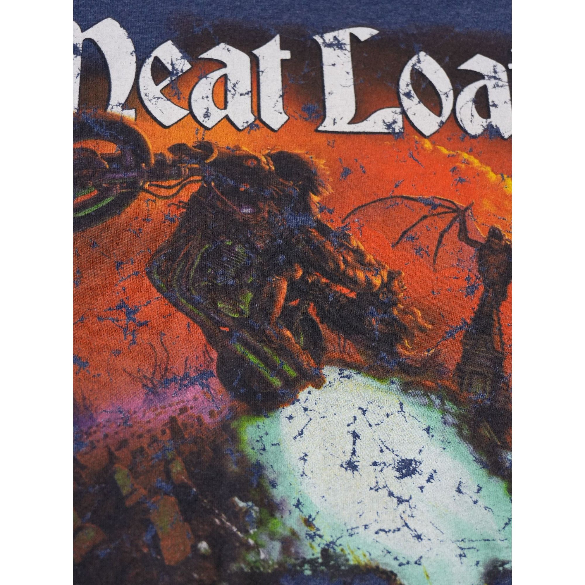 Other Rare Vintage Meat Loaf 2003 Tour T Size US XL / EU 56 / 4 - 4 Thumbnail