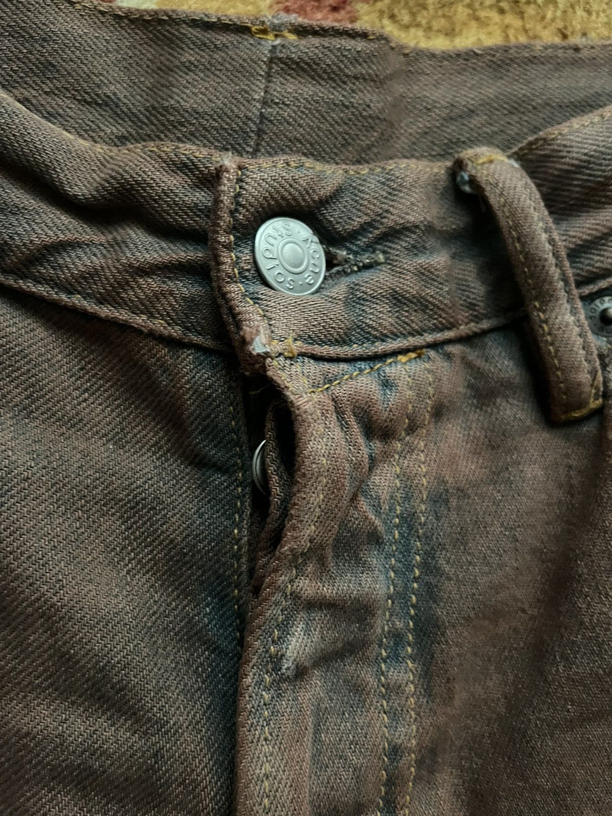 Acne Studios Acne Studios - 1991 Toj Blue Cuban Size US 30 / EU 46 - 3 Thumbnail