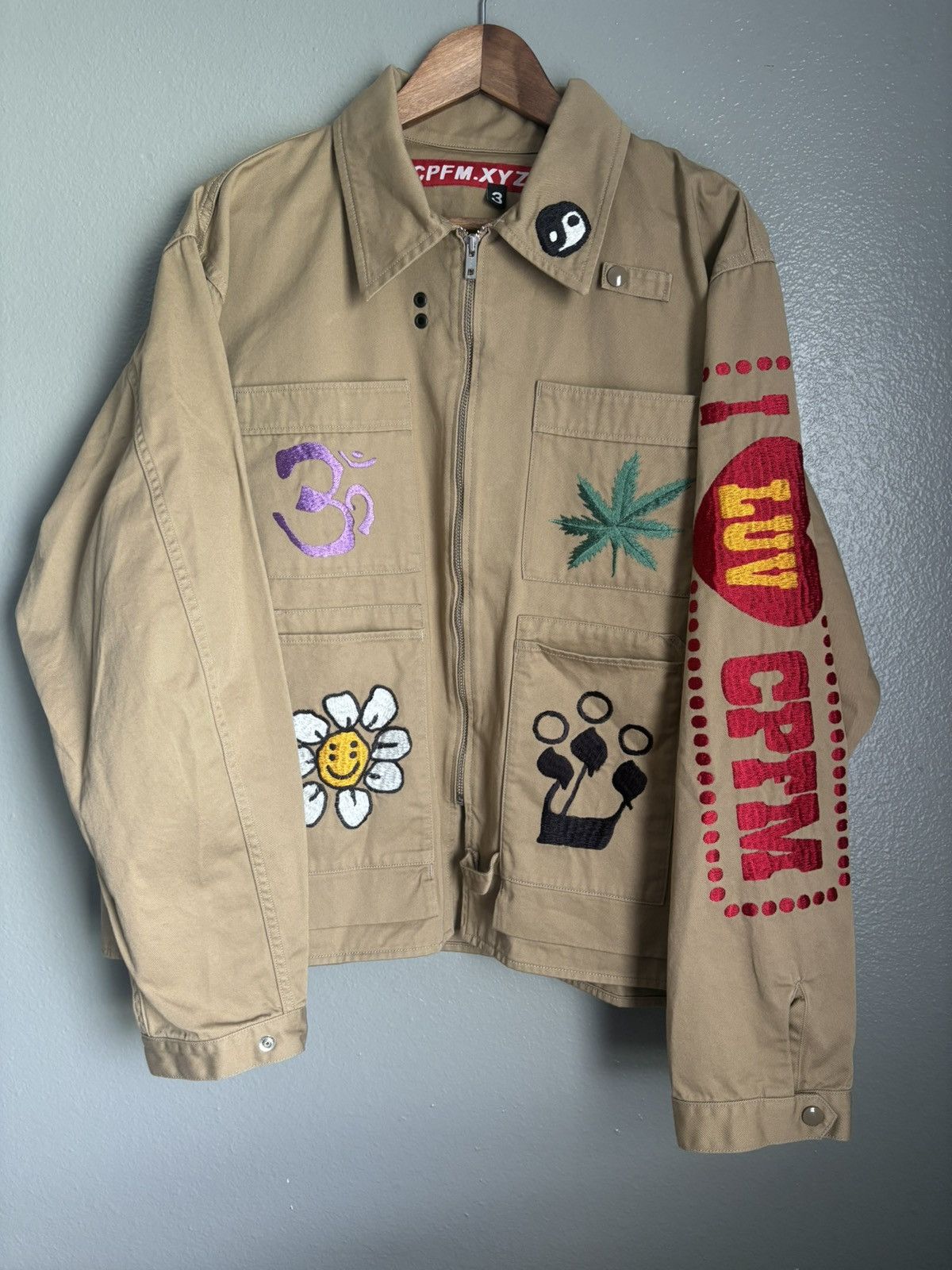 Human Made Cactus Plant Flea Market Knowledge Jacket | Grailed