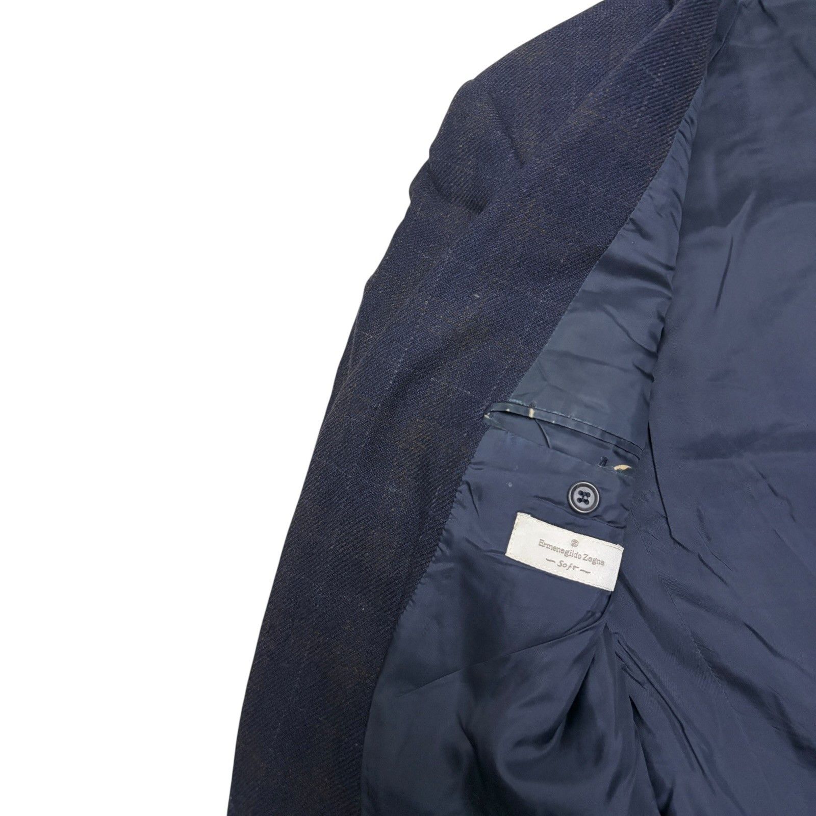 Ermenegildo Zegna $4000 ZEGNA Luxury Designer Plaid WOOL Blazer Jacket 44R Size 44R - 3 Thumbnail