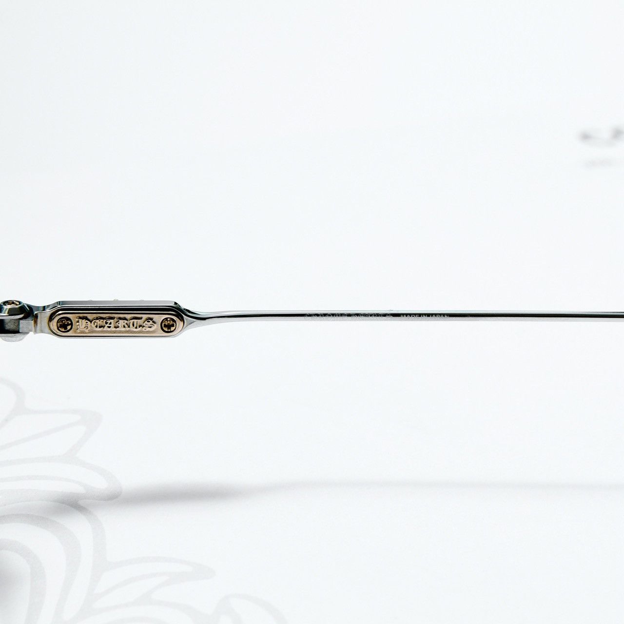 Chrome Hearts CHROME HEARTS SOFFFFFFFFERS II SHINY SILVER GLASSES Size ONE SIZE - 4 Thumbnail