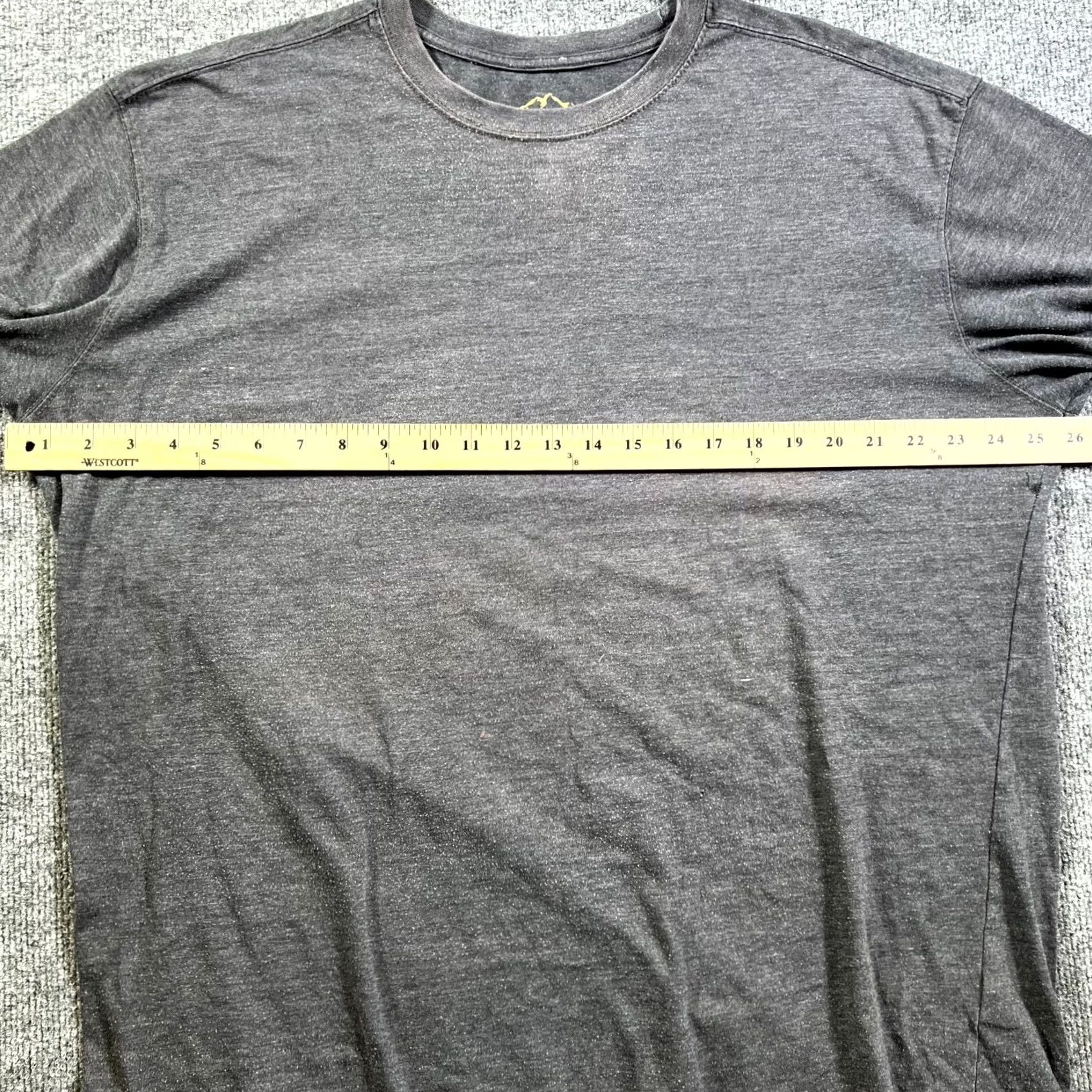 The Mountain Blue Mountain T-Shirt Mens XL Charcoal Gray Cotton Short Sleeve Streetwear Skater Size US XL / EU 56 / 4 - 7 Thumbnail