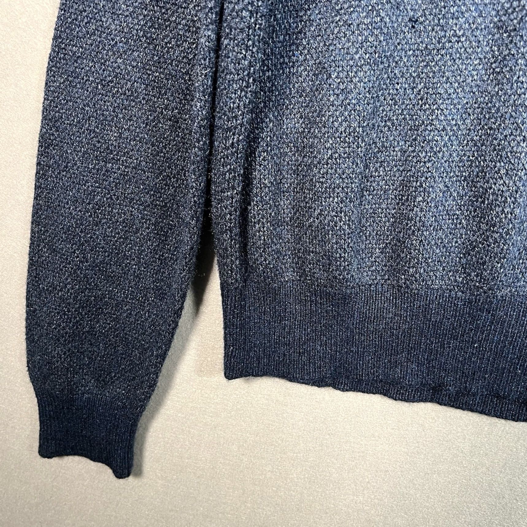 Polo Ralph Lauren VINTAGE Polo Ralph Lauren Button Silk Knit Sweater Shirt Adult 2XL Blue Pullover Mens Size US XXL / EU 58 / 5 - 5 Thumbnail