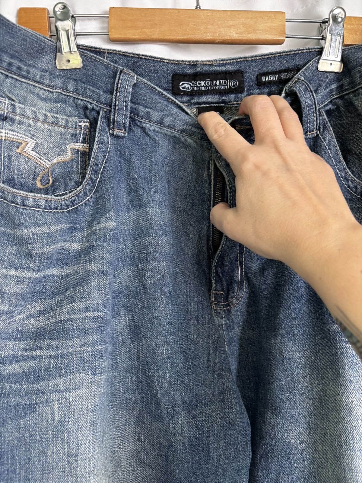 Ecko Unltd. × Vintage Ecko Unltd Baggy Fit Jeans Size US 38 / EU 54 - 3 Thumbnail