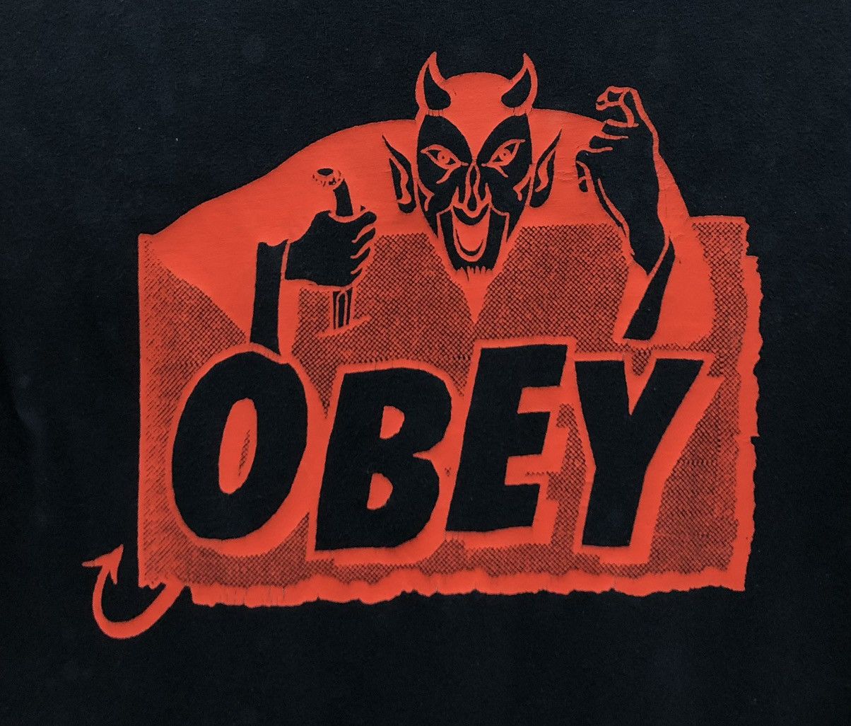 Obey Vintage Obey Devil T-Shirt Size US M / EU 48-50 / 2 - 3 Thumbnail