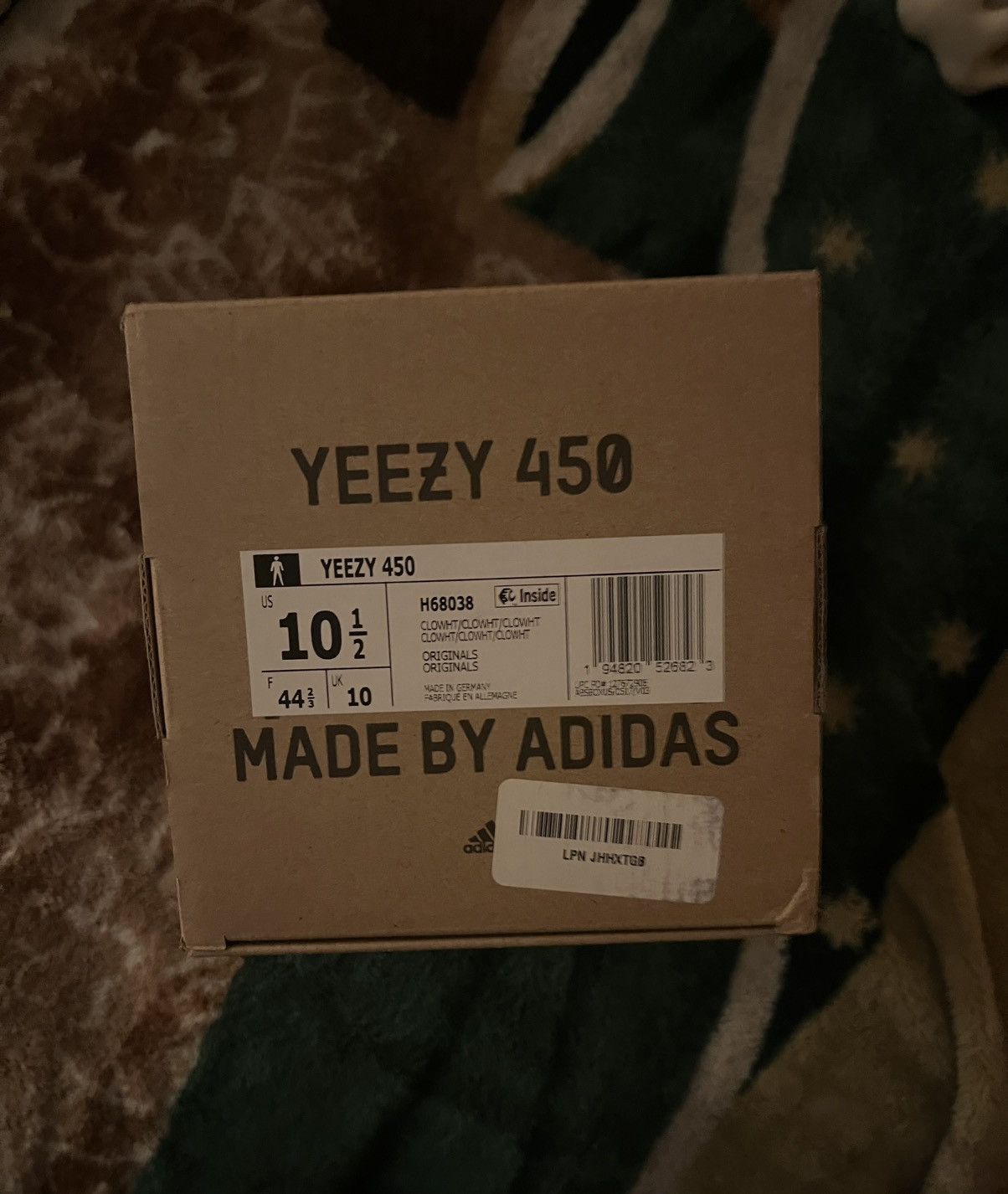 Yeezy Yeezy 450 Cloud White Size US 10.5 / EU 43-44 - 7 Thumbnail