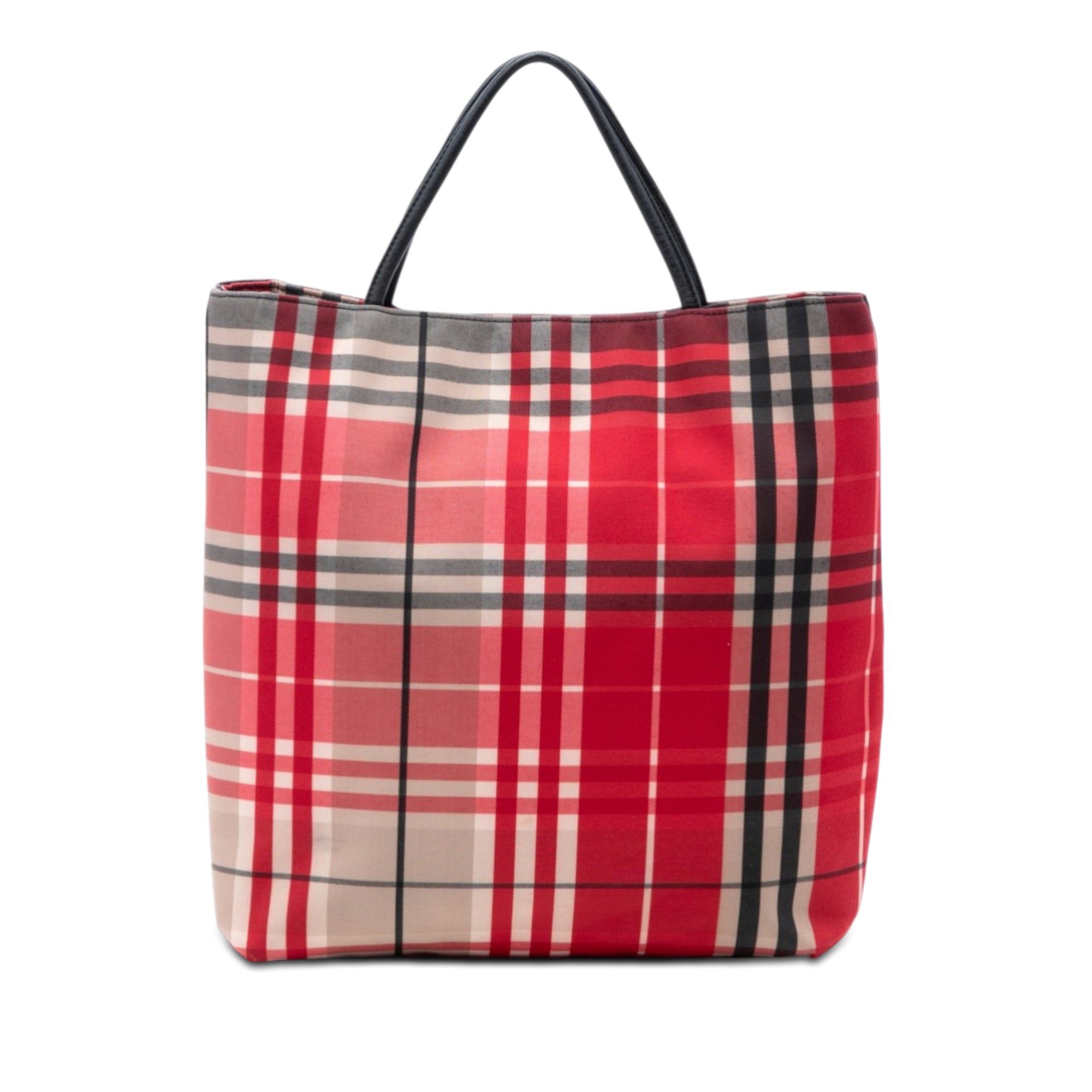 Burberry House Check Canvas Tote Size ONE SIZE - 1 Thumbnail