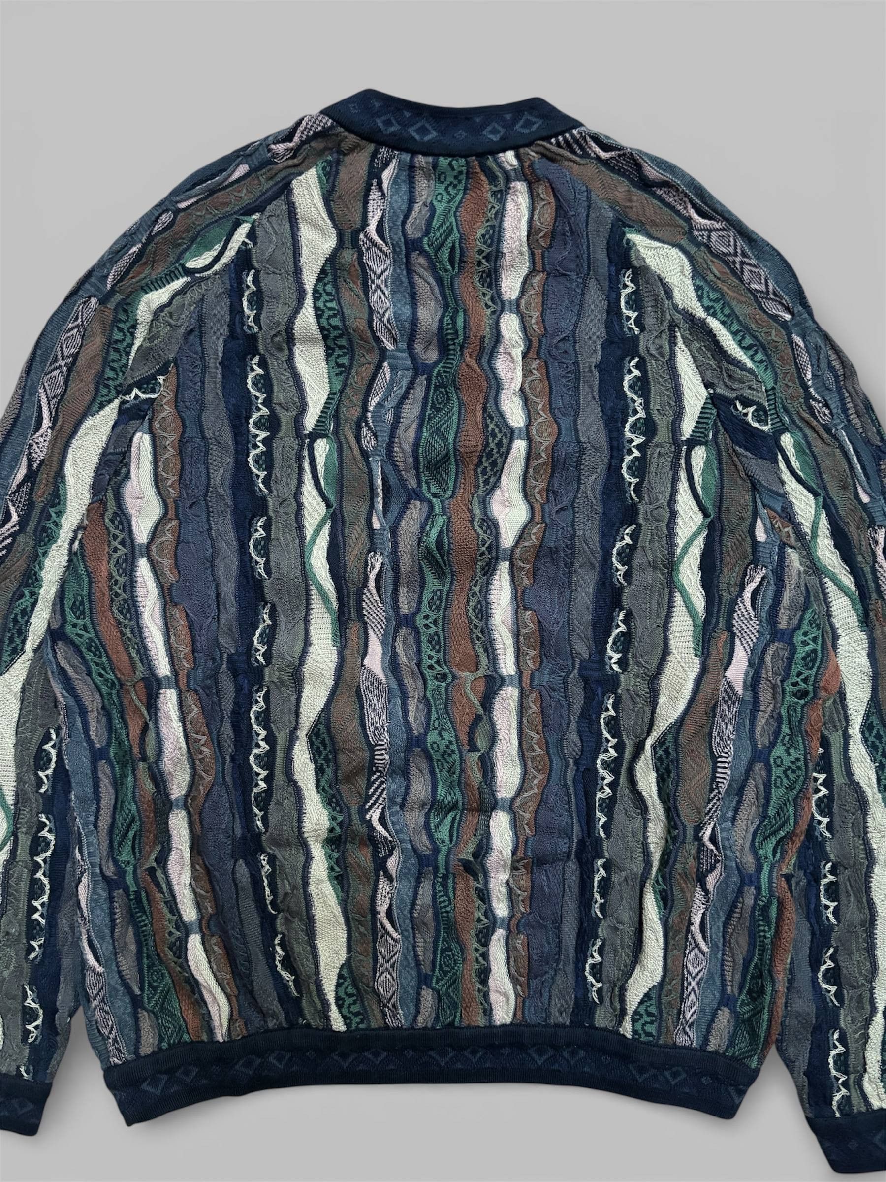 Coogi Vintage Coogi Knitwear 3D Style Sweater Multicolour L Size Size US L / EU 52-54 / 3 - 7 Thumbnail