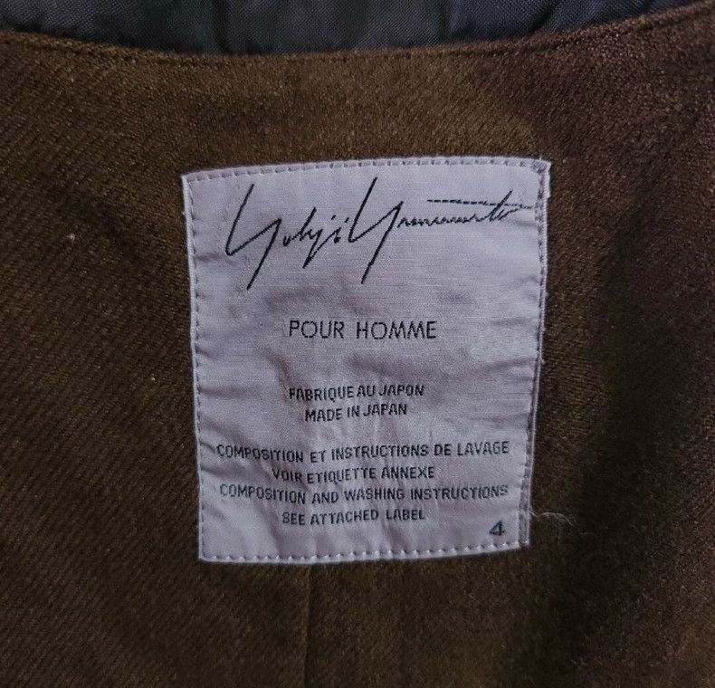Yohji Yamamoto yohji yamamoto 2003AW show military coat-2505 Size US XL / EU 56 / 4 - 6 Thumbnail