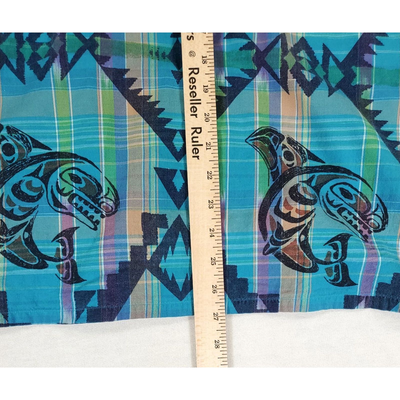 Polo Ralph Lauren Polo Ralph Lauren Hawaiian Shirt Pacific Totem Shark Print Mens M Short Sleeve Button-Up Multicolor Shirt Size US M / EU 48-50 / 2 - 5 Thumbnail