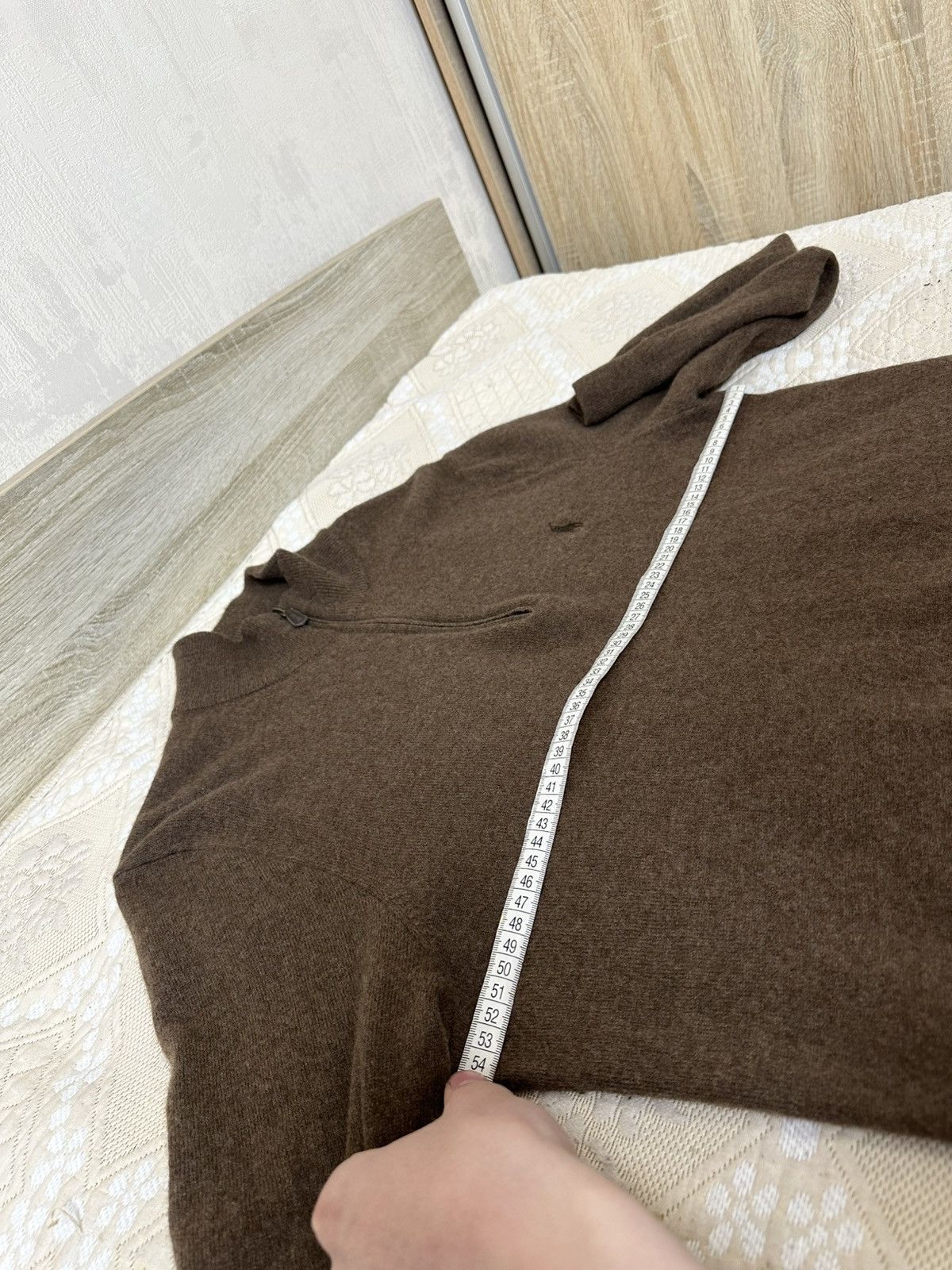 Polo Ralph Lauren 🔥 Polo Ralph Lauren 1/3 Zip Cashmere Wool Sweater Pullover Size US L / EU 52-54 / 3 - 7 Thumbnail