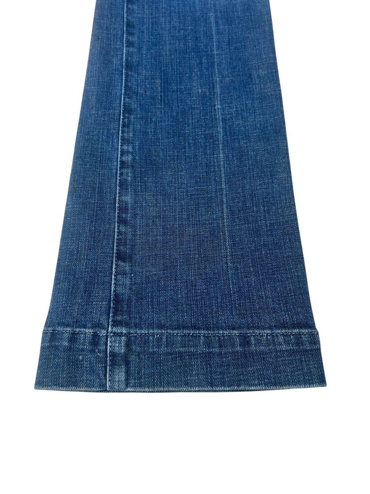 Japanese Brand Bring On The Noise Japan Dirty Muddy Denim Bootcut Jeans Size US 29 - 13 Thumbnail
