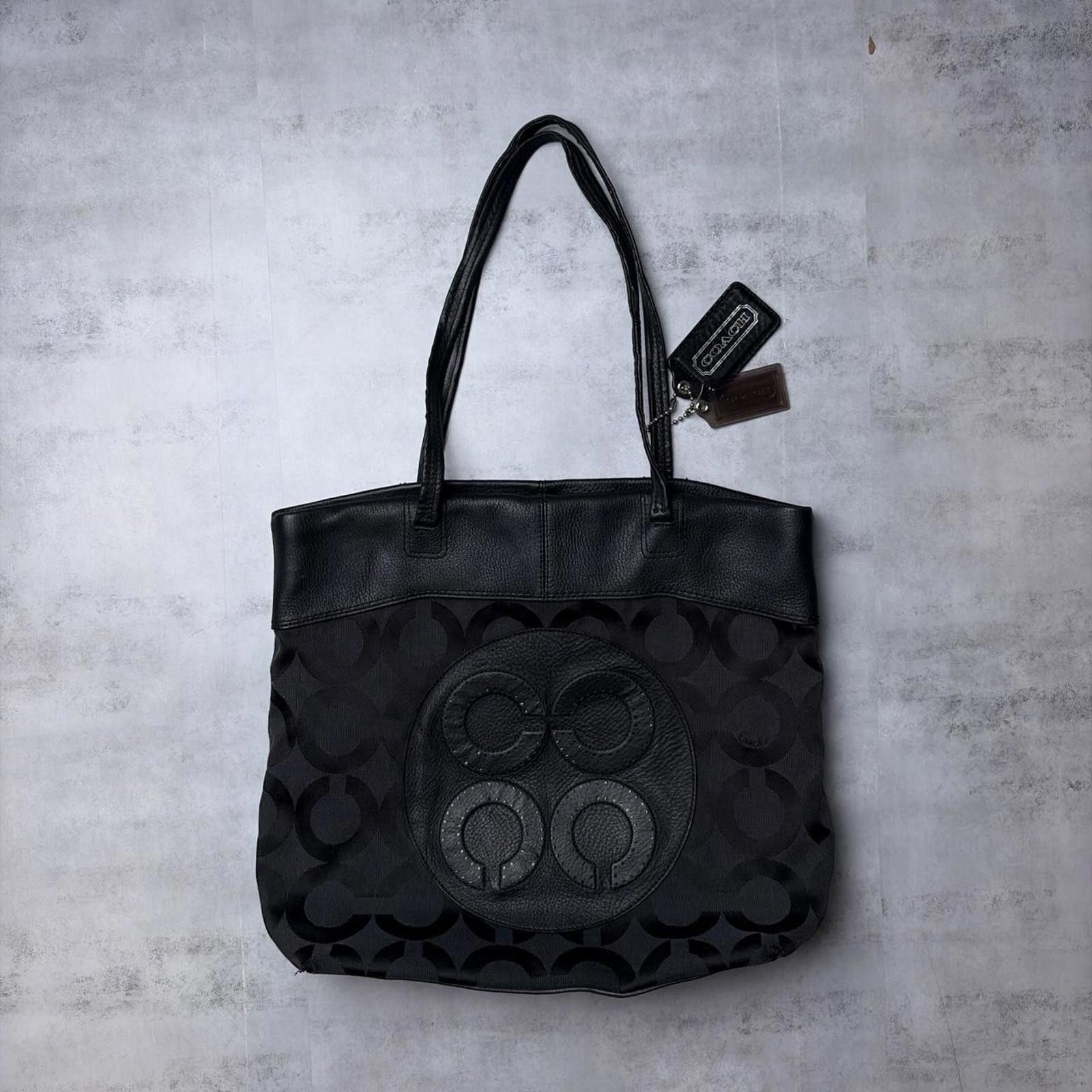 Coach COACH Dreamer 36 Color Block with Whipstitch Tote Bag 2way 