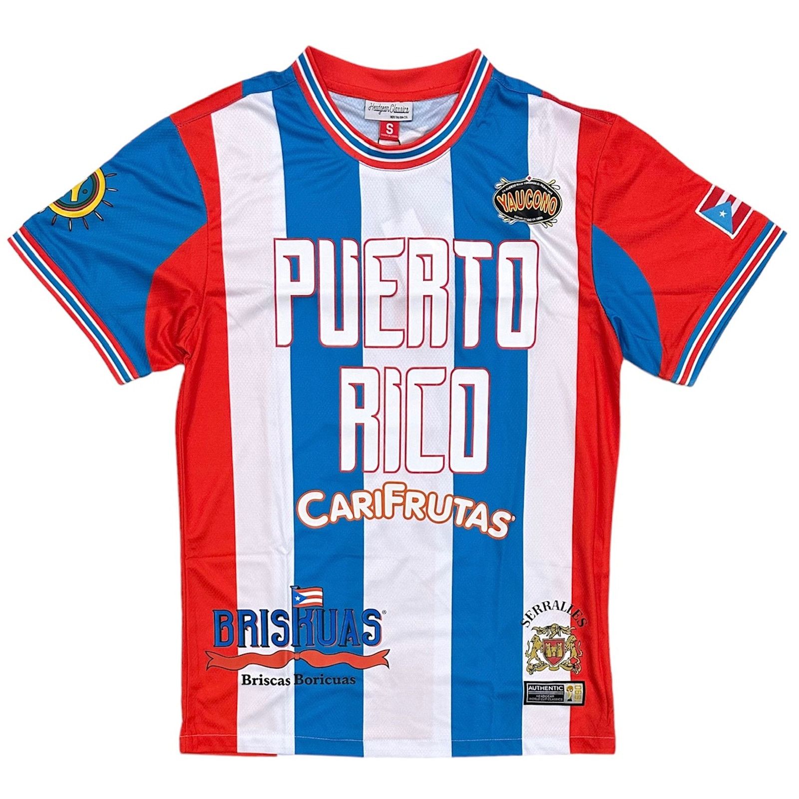 Other Puerto Rico Headgear Classics 1990 World Cup Soccer Jersey Size US S / EU 44-46 / 1 - 2 Thumbnail