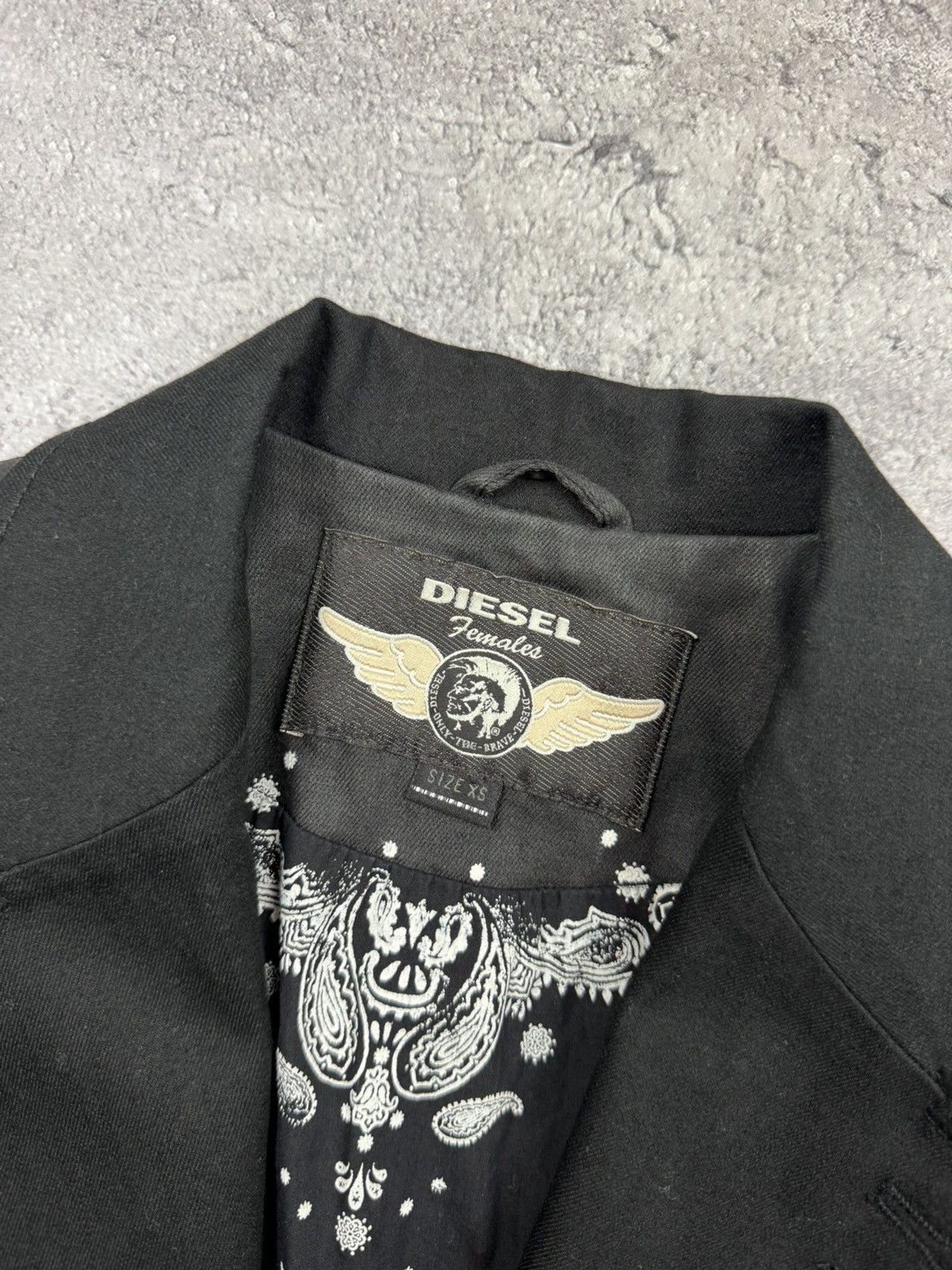 Diesel Vintage Diesel Y2K Biker Jacket Avant Garde Opium Archive Size XS / US 0-2 / IT 36-38 - 12 Thumbnail