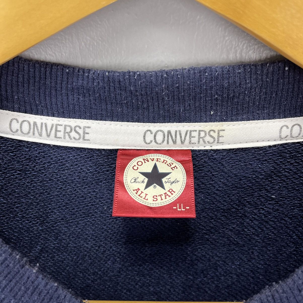 Converse CONVERSE ALL STAR Crew Neck Sweatshirt #1391/AV Size US L / EU 52-54 / 3 - 4 Thumbnail