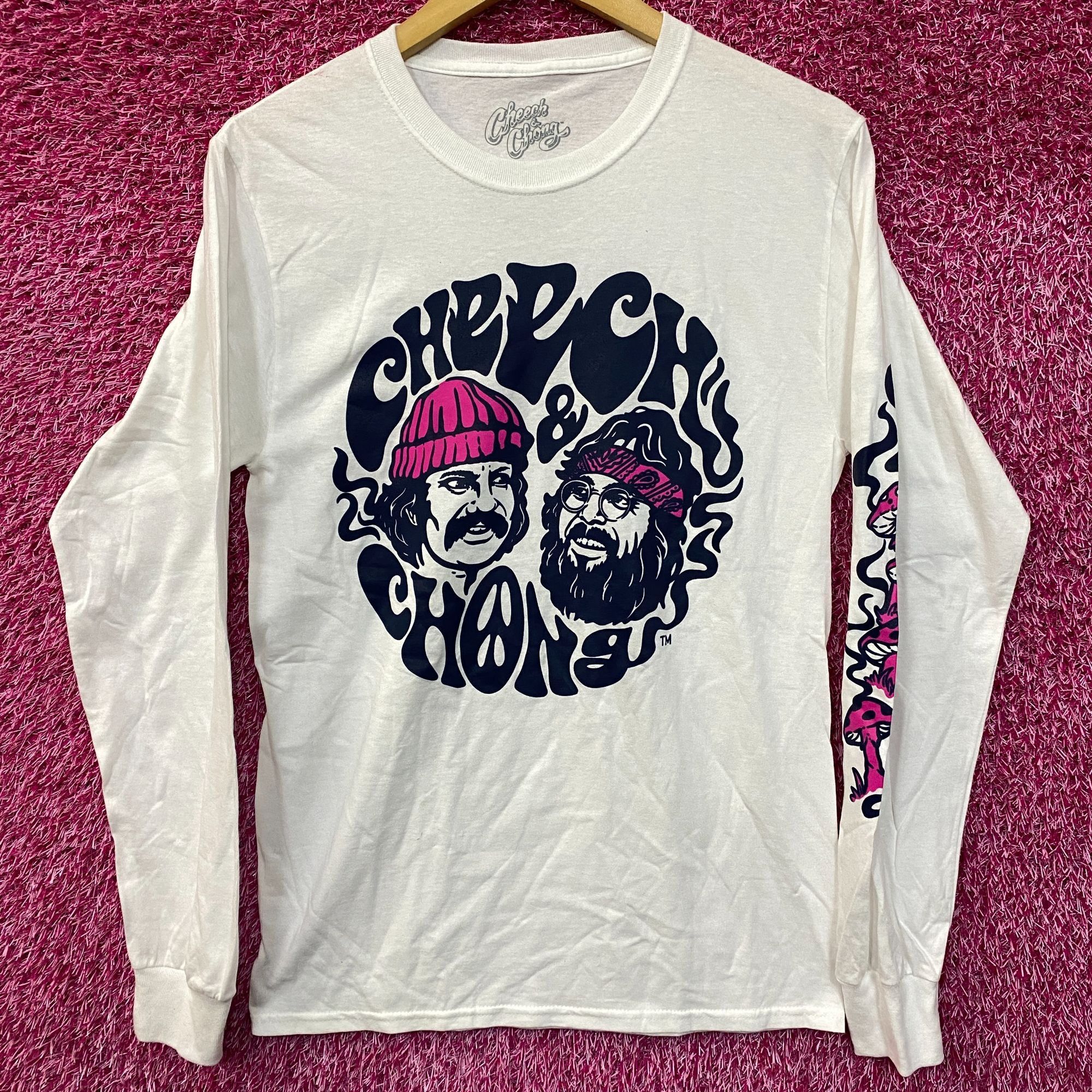 Other Cheech & Chong Abstract Duo Graphic T-Shirt Small Size US S / EU 44-46 / 1 - 1 Thumbnail