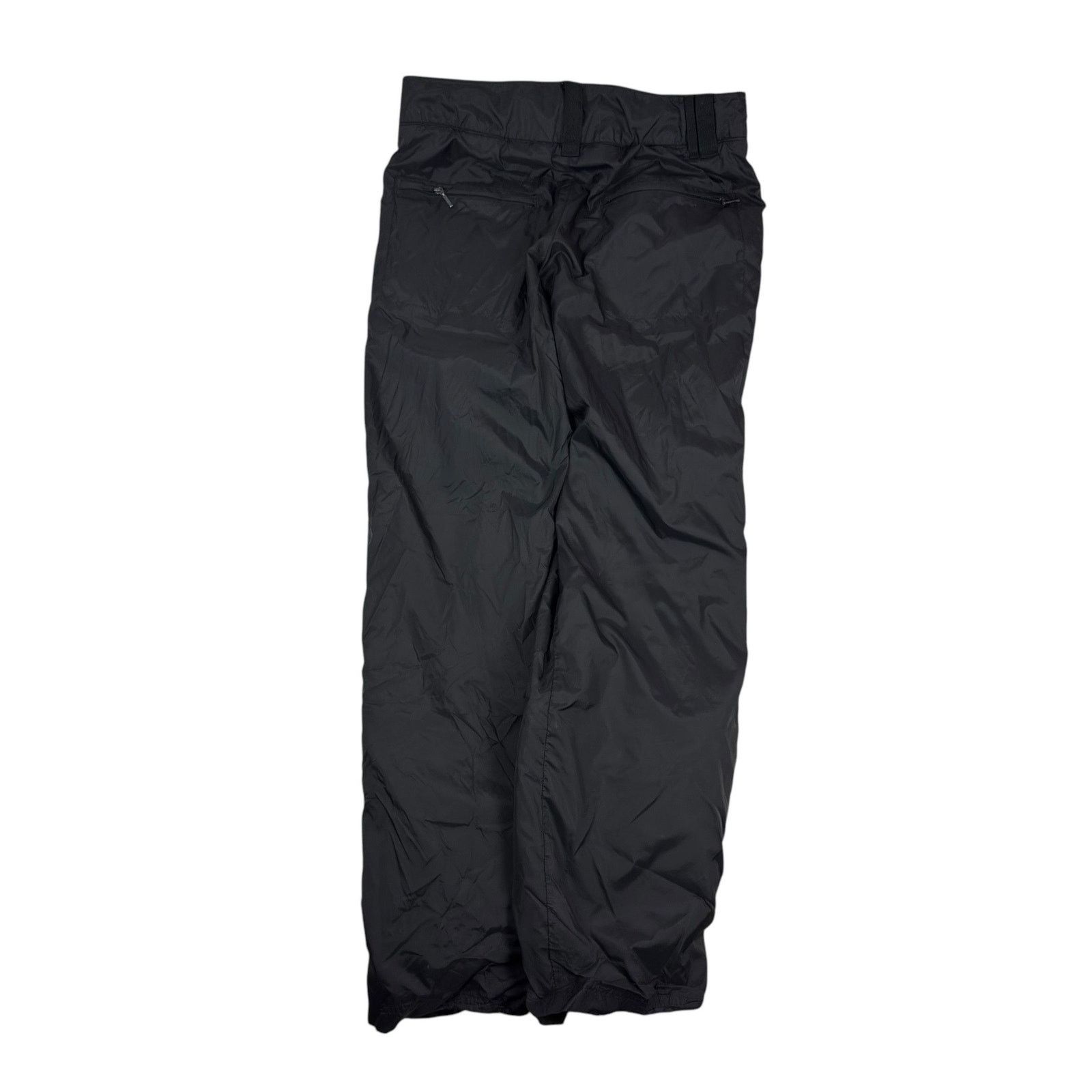 Nike × Vintage Nike Women's Black Swoosh Fleece Lined Straight Ski Pants 6 Size 28" / US 6 / IT 42 - 6 Thumbnail
