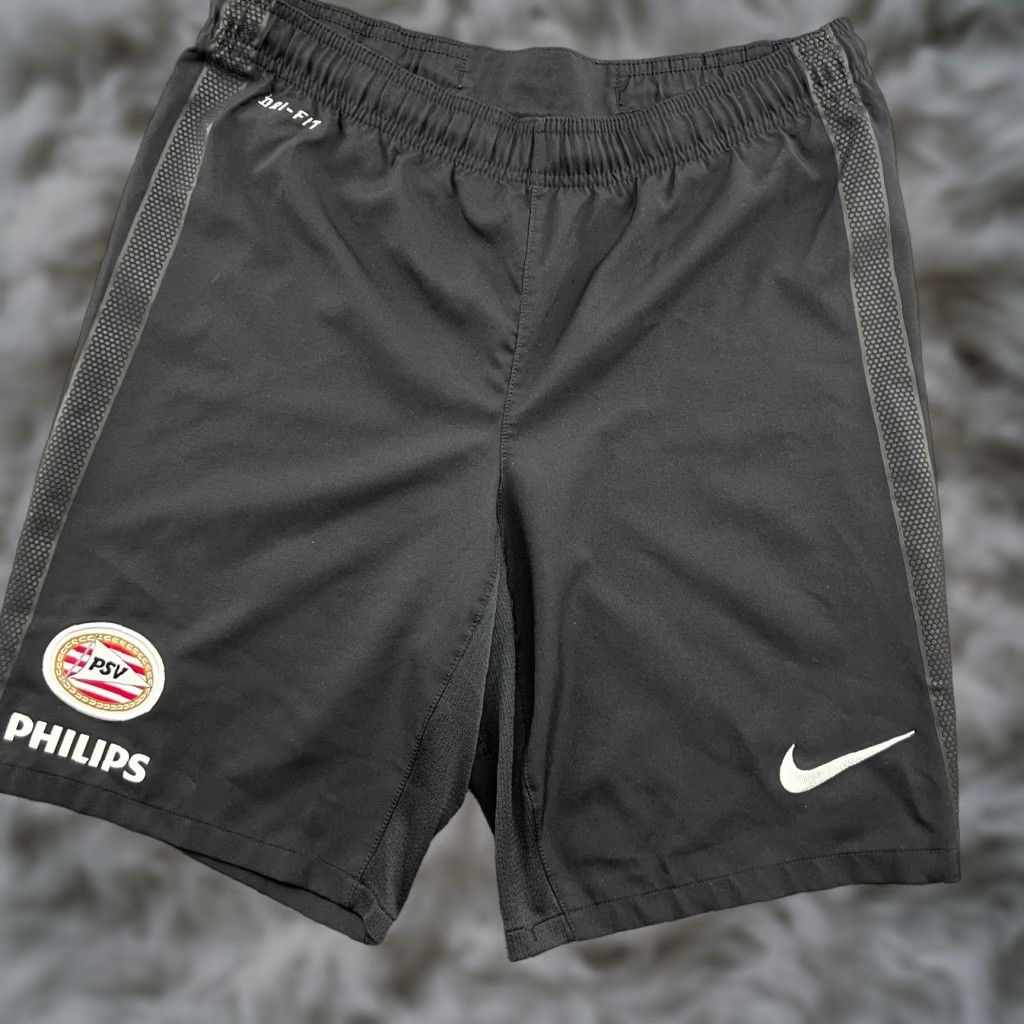Nike Nike PSV Eindhoven 2012 2013 Shortss Mens S Black Football Athletic Shorts Nike Size US 29 - 1 Thumbnail