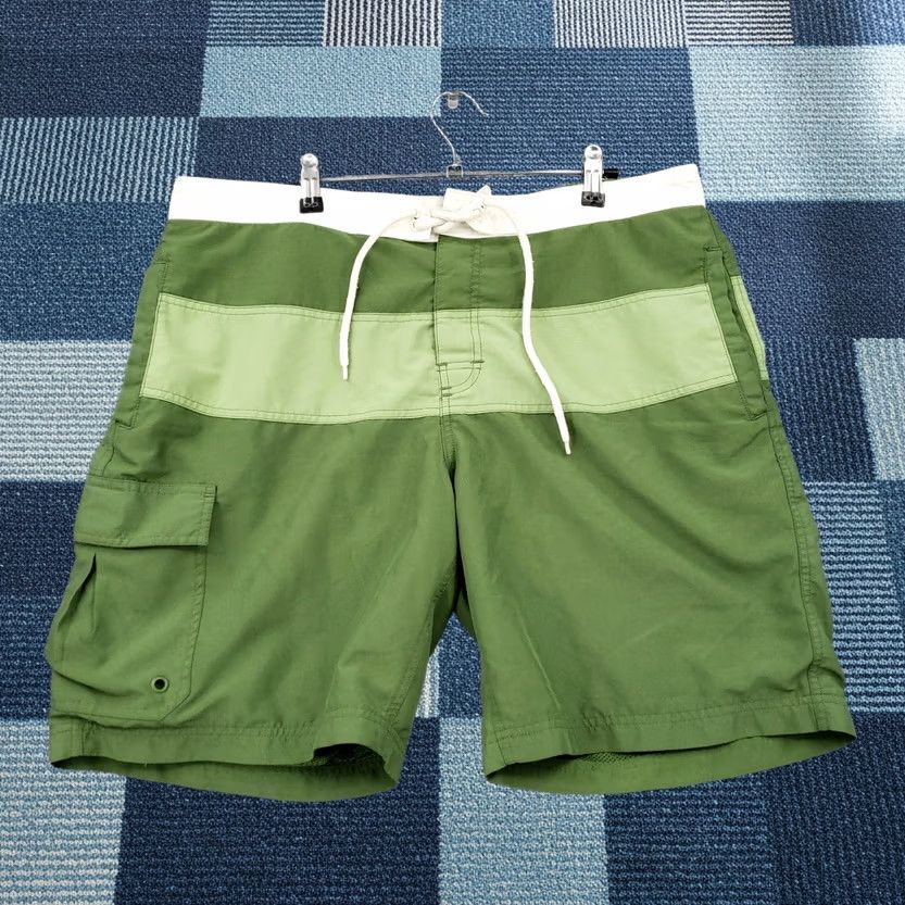 Old Navy Old Navy Swim Trunks Mens L Large Green Board Shorts Surf Swimwear Drawstring Size US 33 - 1 Thumbnail