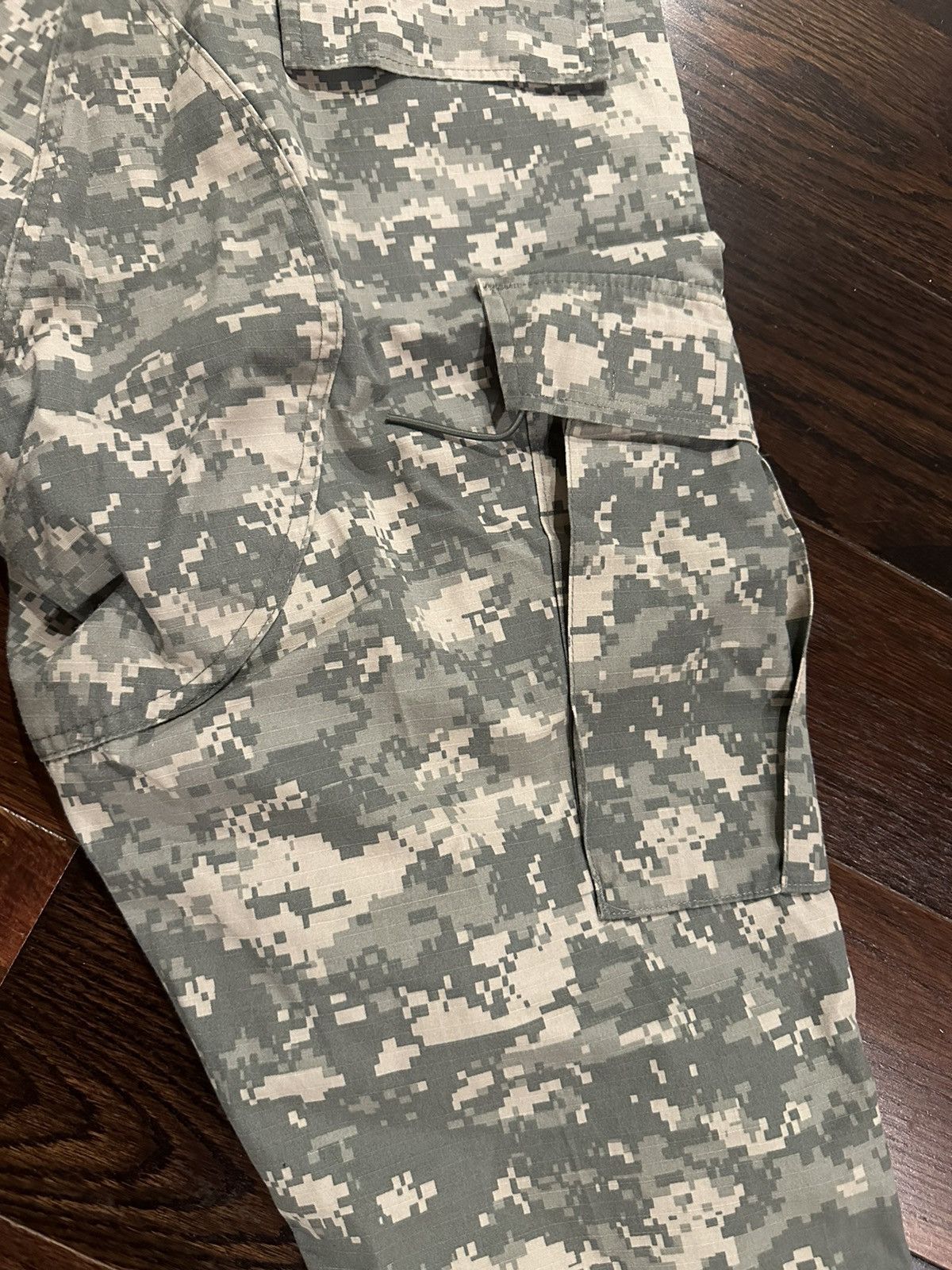 Vintage Authentic Military Camo Pants Size US 34 / EU 50 - 4 Thumbnail