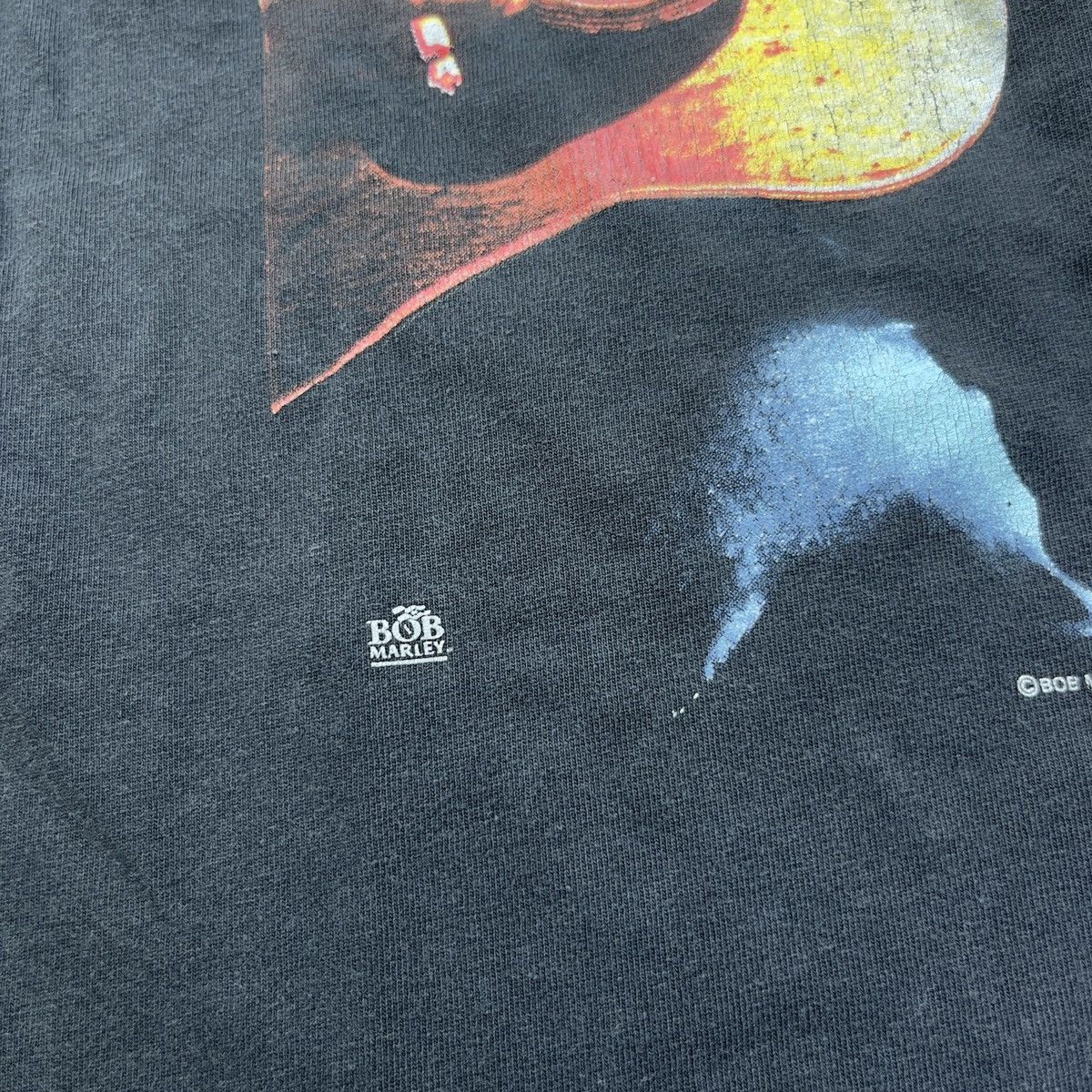 Bob Marley × Vintage Vintage 90s BOB MARLEY SONGS OF FREEDOM Single Stitch Shirt Size US XL / EU 56 / 4 - 5 Thumbnail