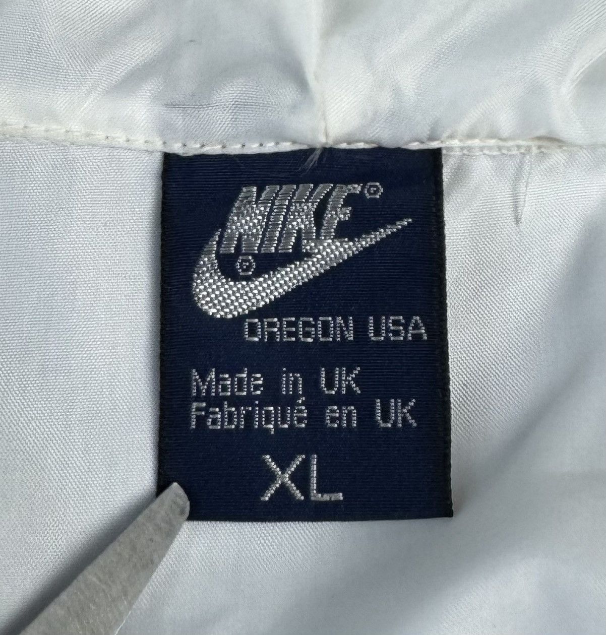Nike 1980s Vintage Nike England Jacket Football Soccer Running Size US L / EU 52-54 / 3 - 11 Thumbnail