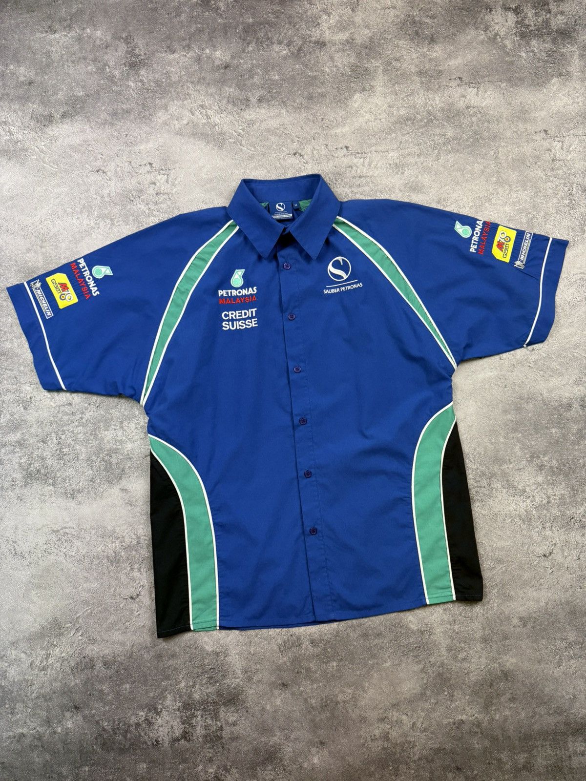 Formula 1 Vintage Sauber Petronas Malaysia Shirt Formula 1 Racing Size US M / EU 48-50 / 2 - 3 Thumbnail