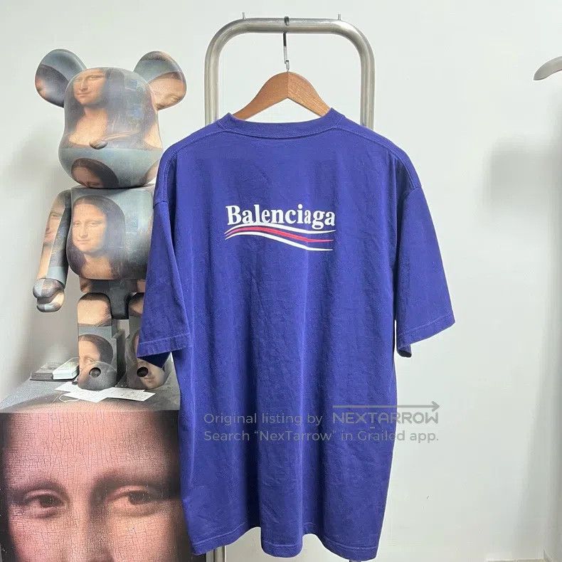 Balenciaga Balenciaga Wave pattern short-sleeve Size US M / EU 48-50 / 2 - 2 Thumbnail