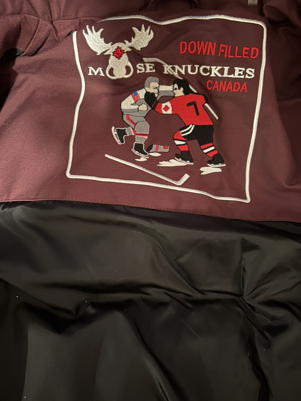 Moose Knuckles Moose Knuckle Burgundy Jacket Size US S / EU 44-46 / 1 - 5 Thumbnail