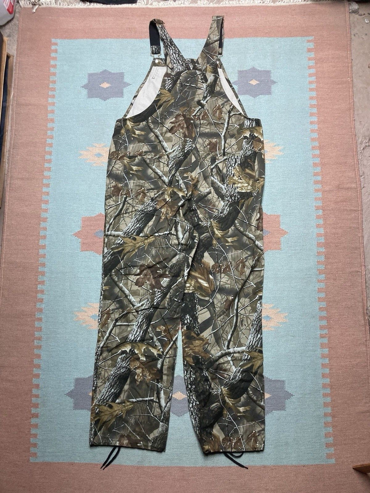 Vintage Remington realtree camo overalls bibs camouflage hunting L Size US 42 / EU 58 - 6 Thumbnail