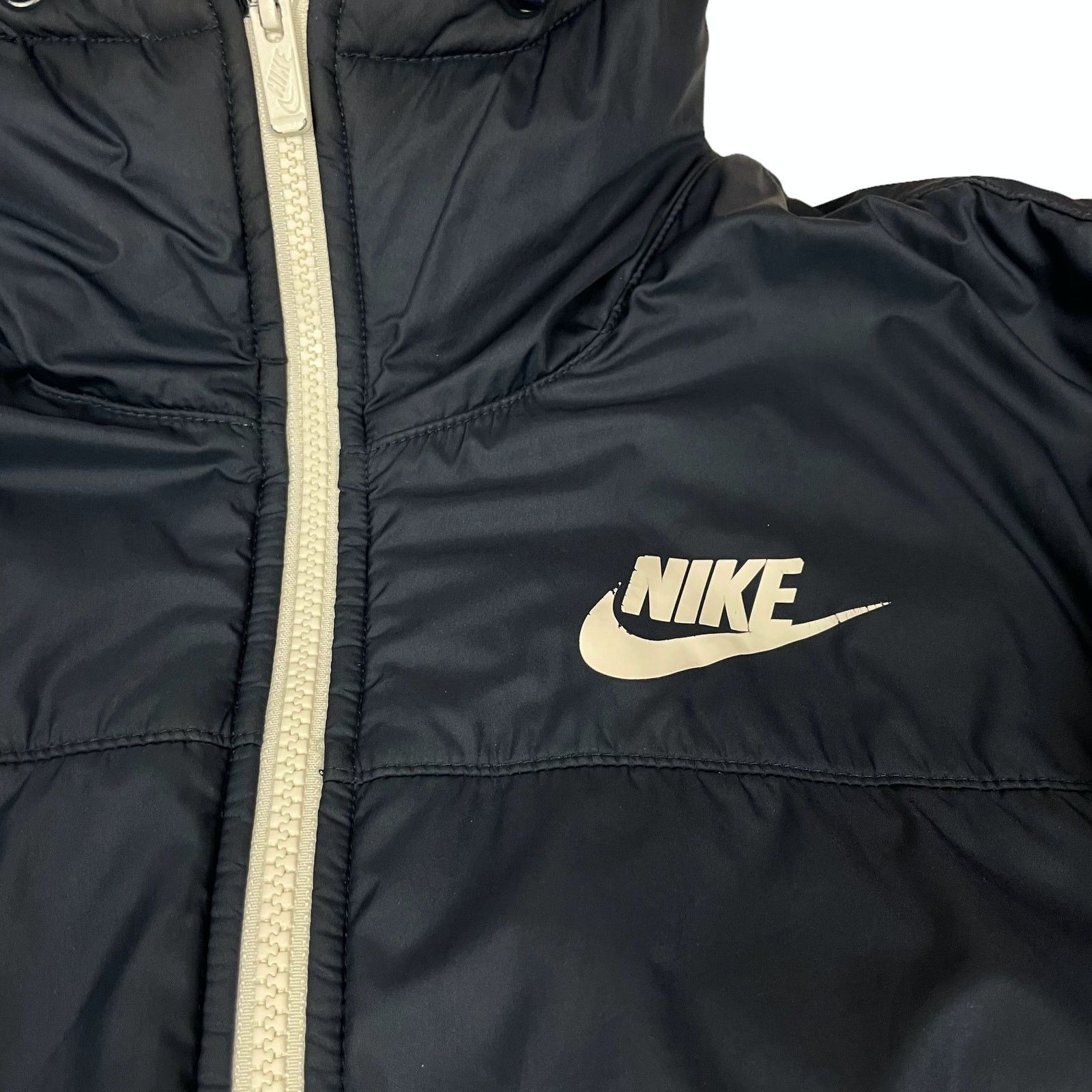 Nike Nike Mens Navy Blue Long Sleeve Full Zip Puffer Jacket Small Size US S / EU 44-46 / 1 - 4 Thumbnail